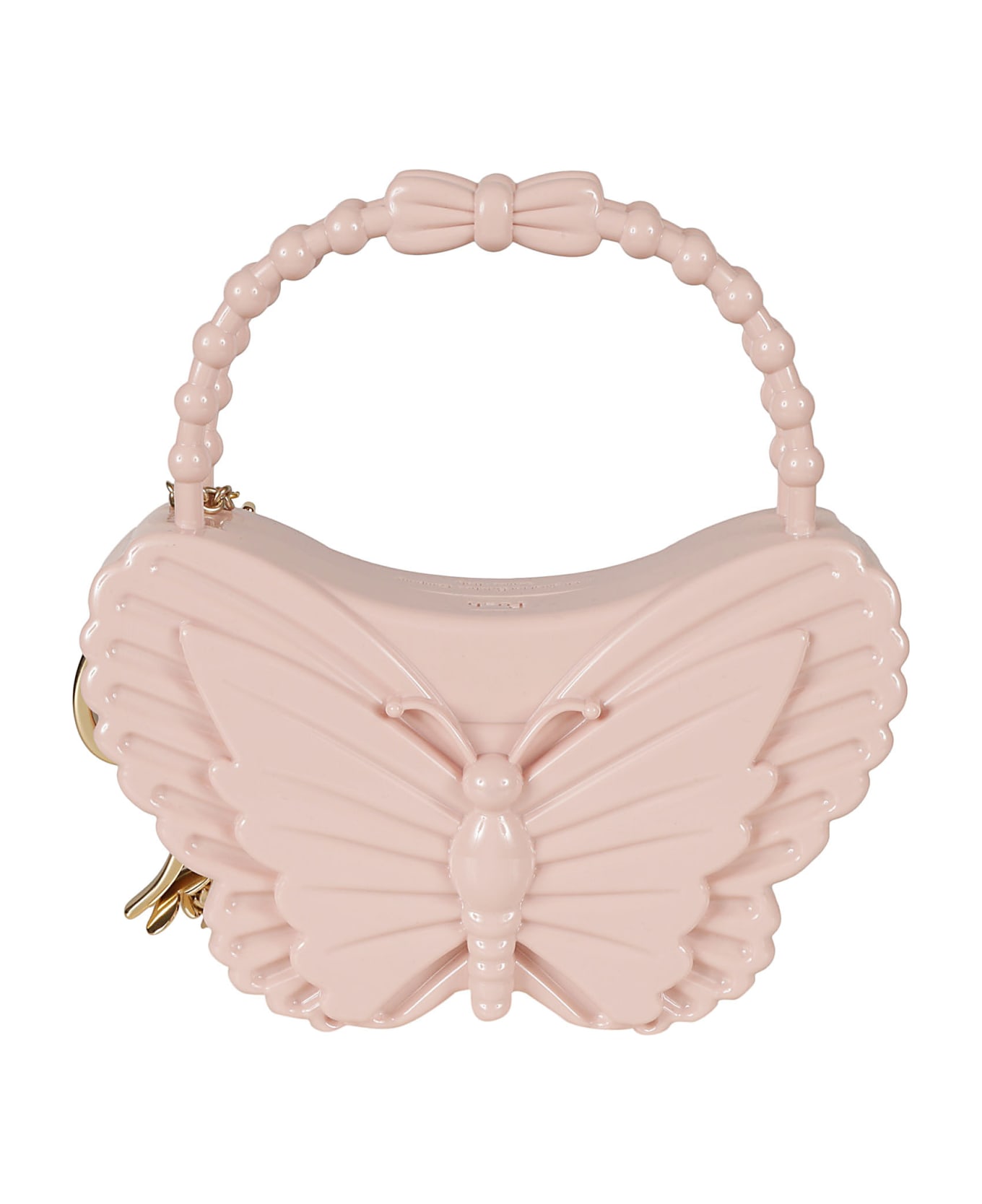 Blumarine Butterfly Embossed Hand Bag - Pale Rose トートバッグ