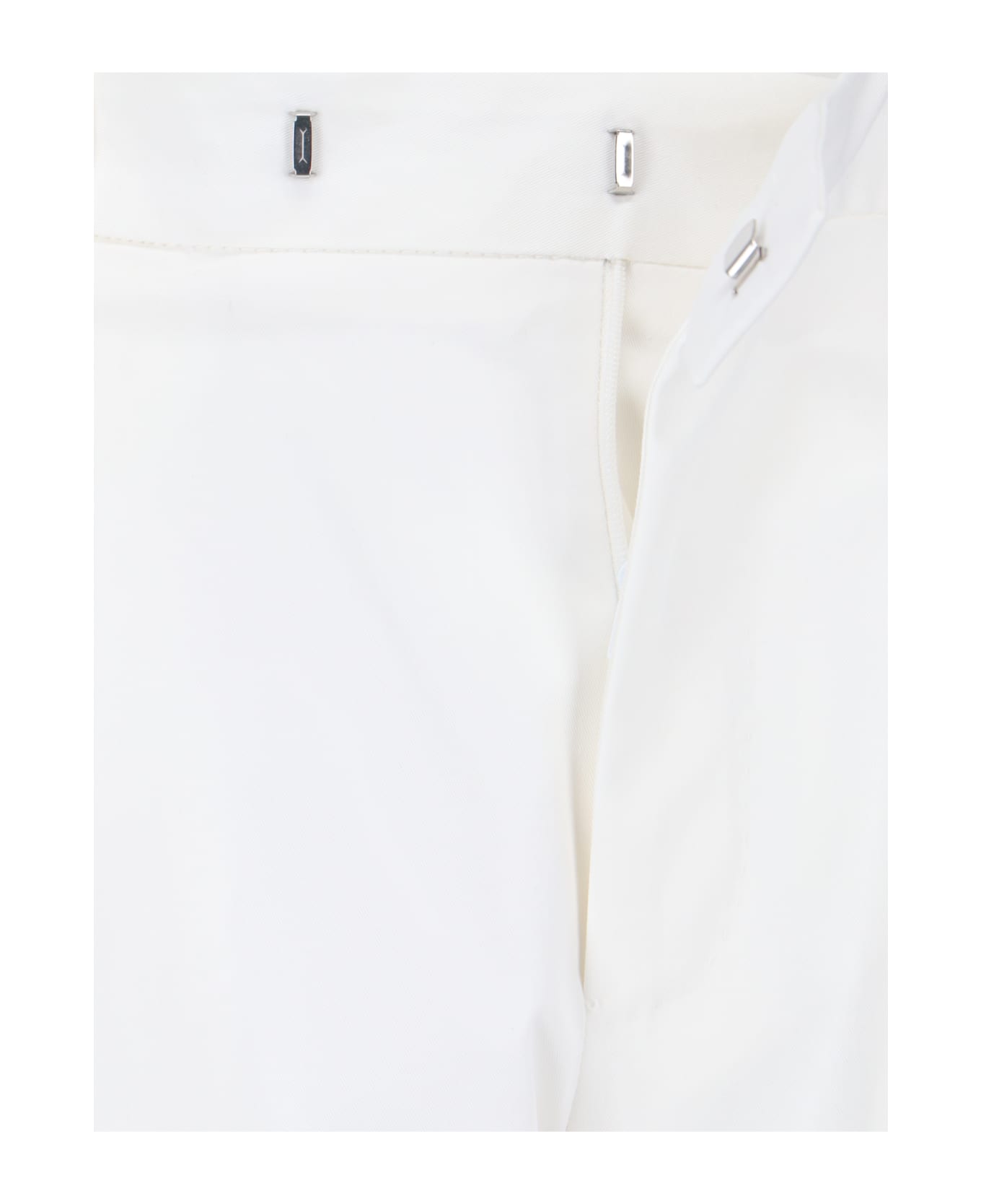 PT Torino Slim Trousers - White