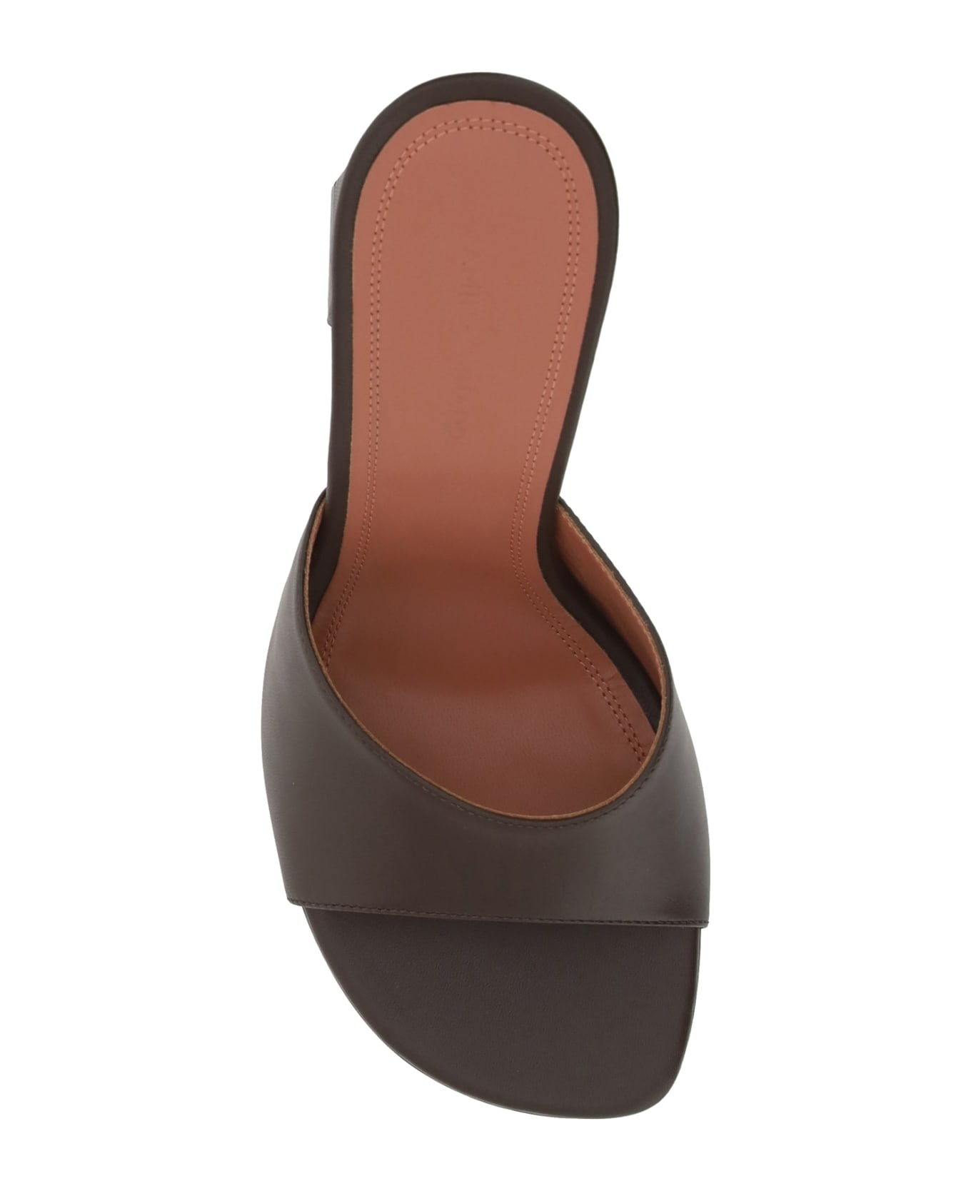 Amina Muaddi Brigitte Sandals - Nappa Mocha