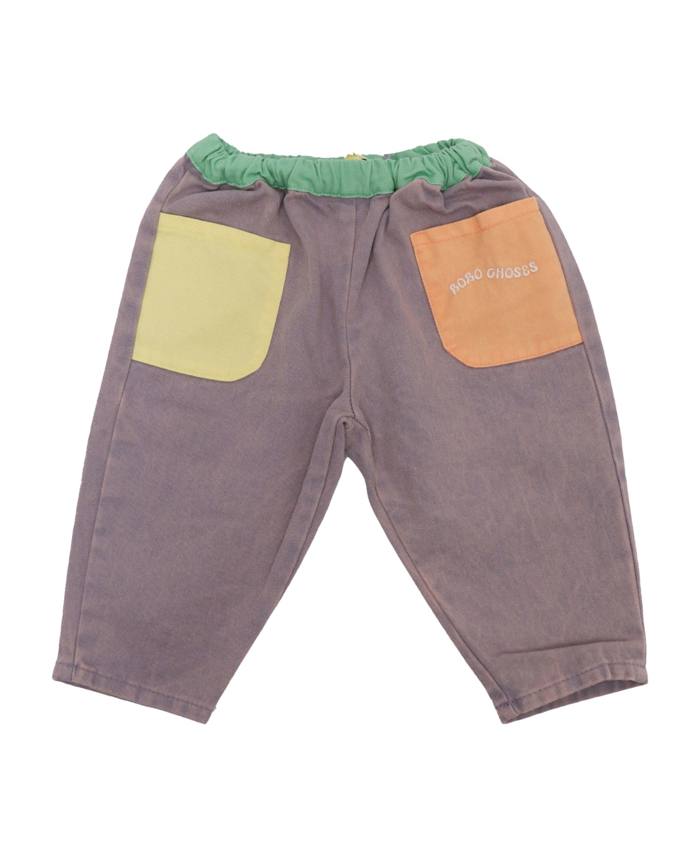 Bobo Choses Color Block Woven Pants - MULTICOLOR