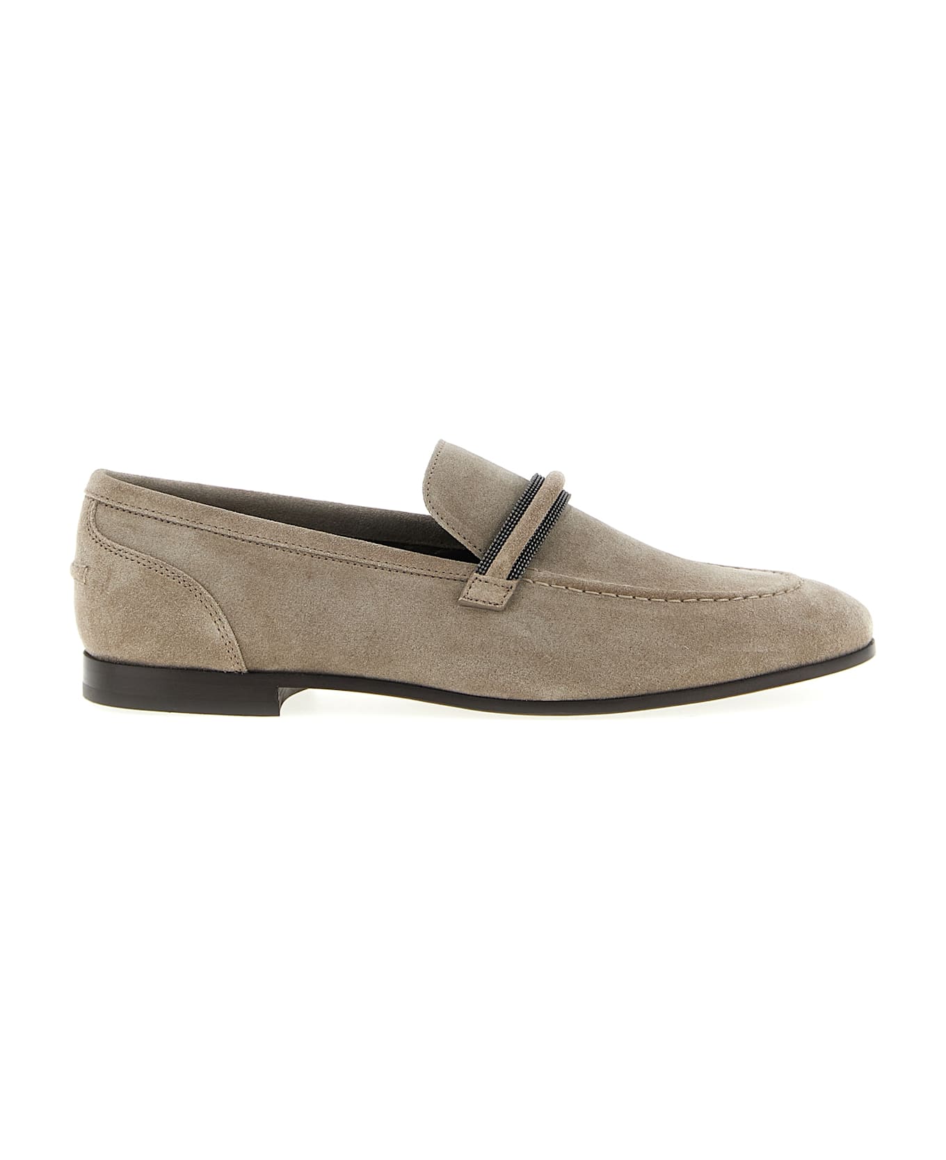 Brunello Cucinelli 
penny Loafer
 Loafers - Gray