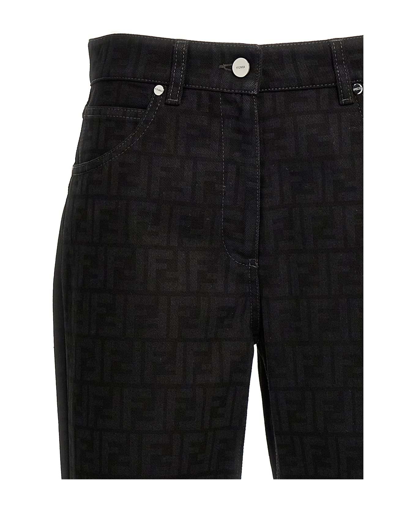 Fendi 
ff
 Jeans - Black