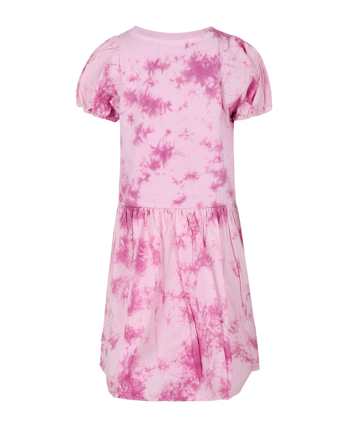 Molo Casual Pink Dress Chikako For Girl - Pink