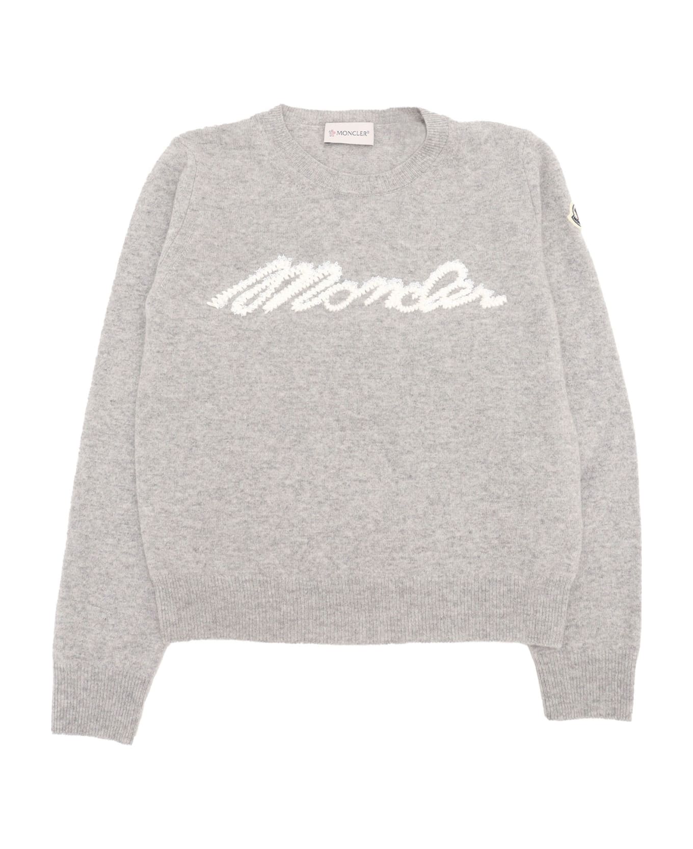 Moncler Crew Neck - GREY