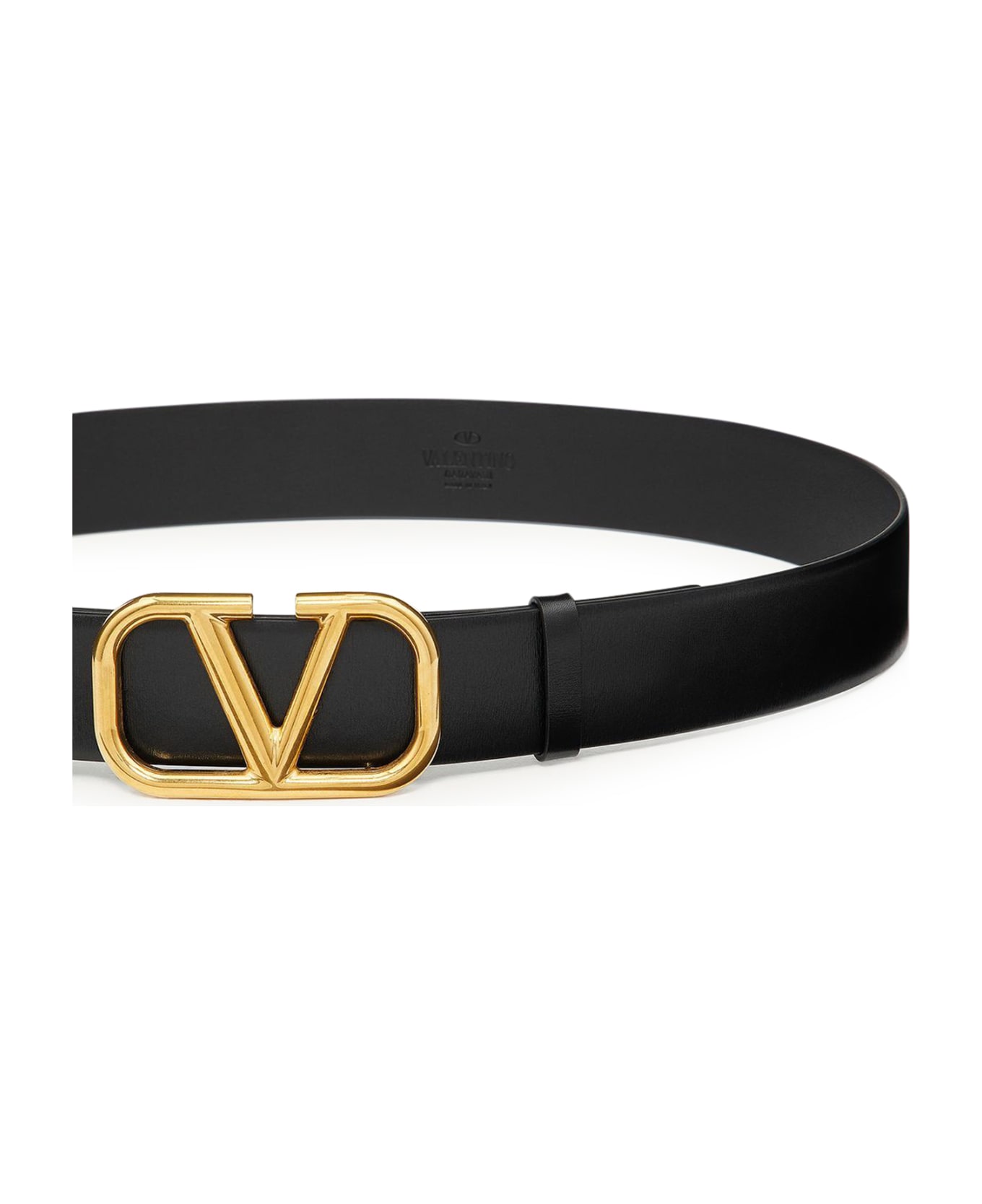 Valentino Garavani Buckle Belt H.40  Vlogo Signature - No Black