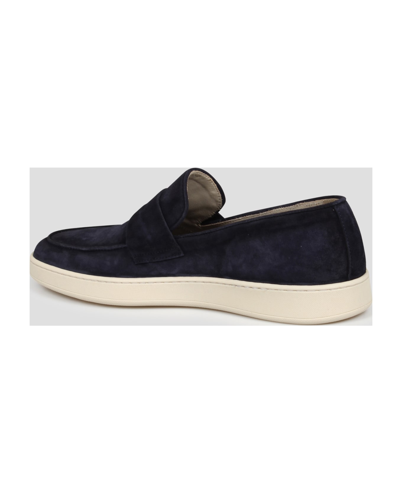 Corvari Boat Penny Loafers - Blue