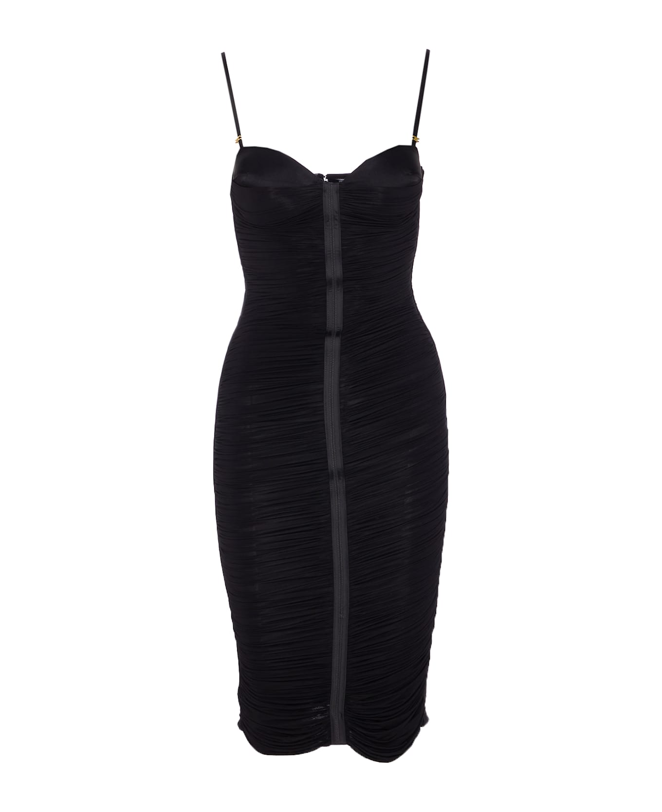 Elisabetta Franchi Bustier Dress - Black
