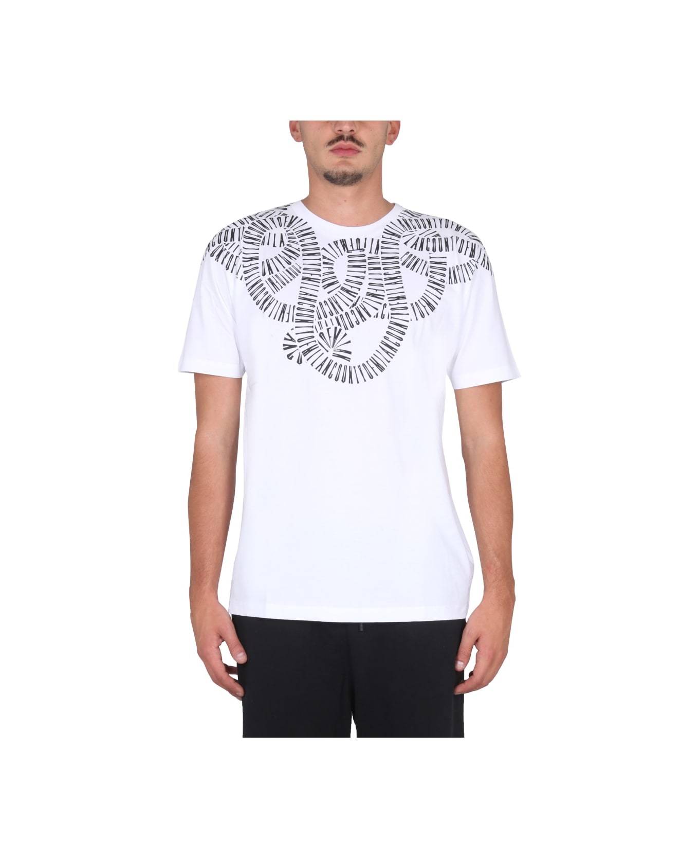 Marcelo Burlon Crewneck T-shirt - WHITE シャツ