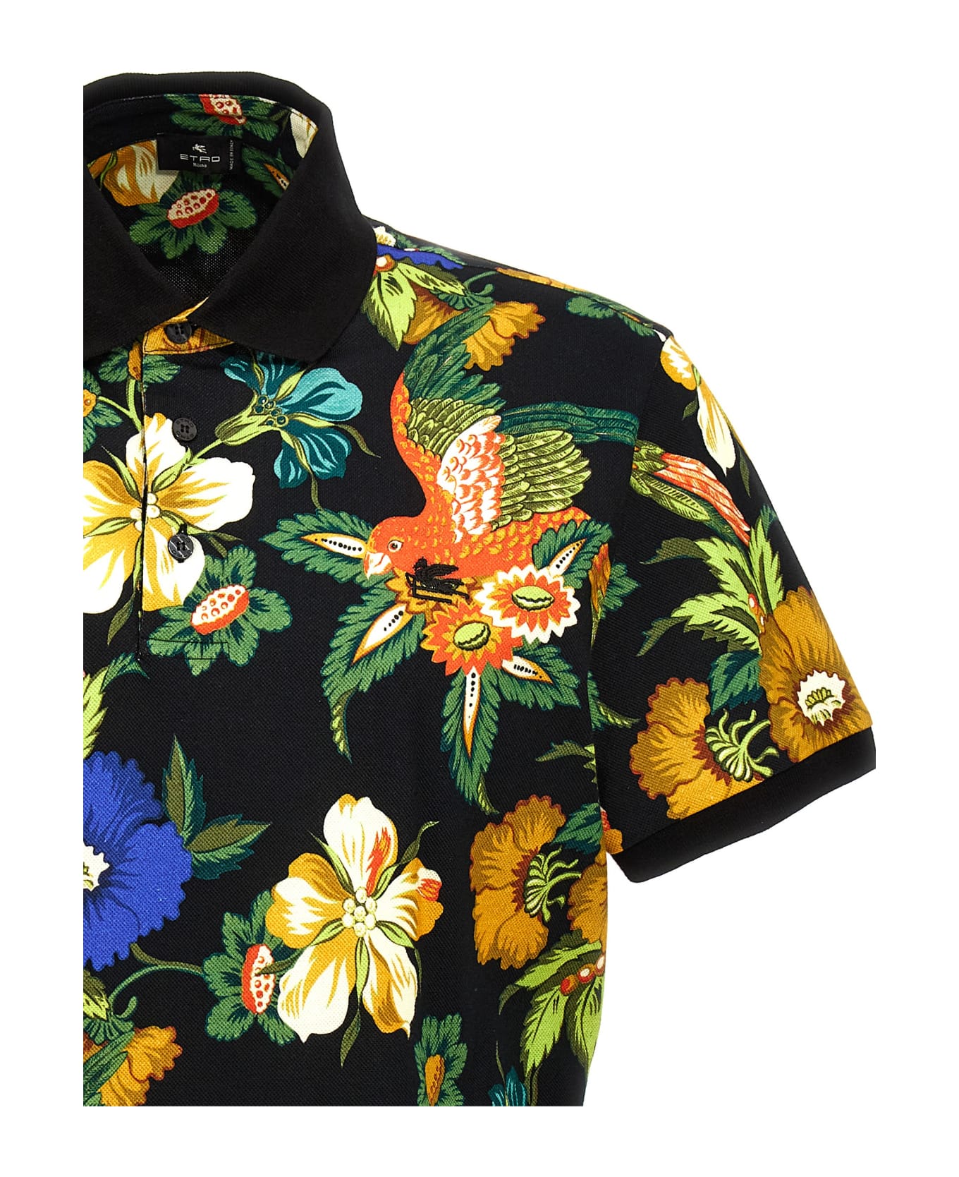 Etro Patterned Polo Shirt - Multicolor