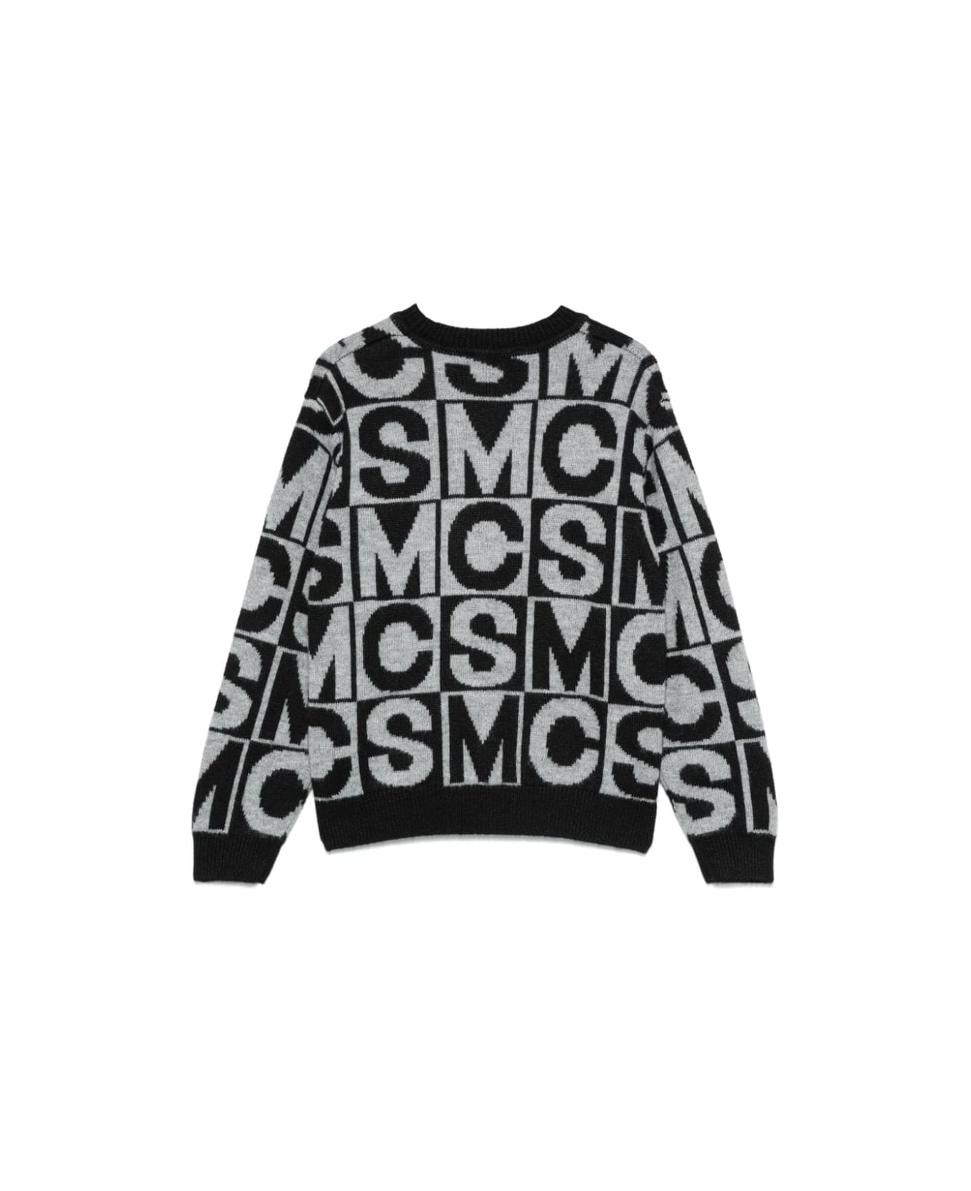 Stella McCartney Kids Maglione Con Monogramma - Black