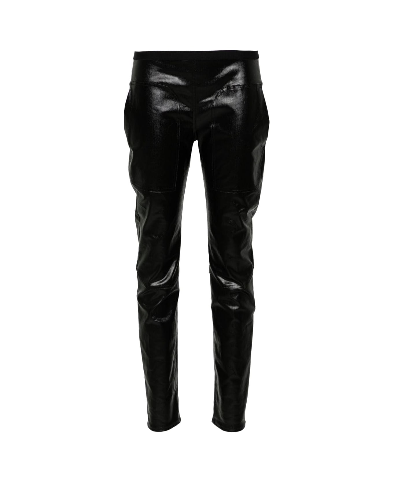 Rick Owens Elasticated-waist Leggings - Nero