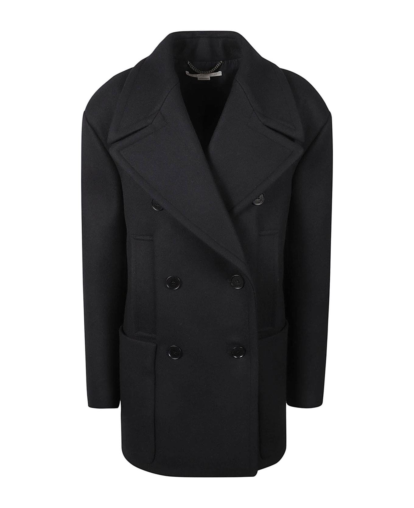 Stella McCartney Double-breasted Peacoat - INK