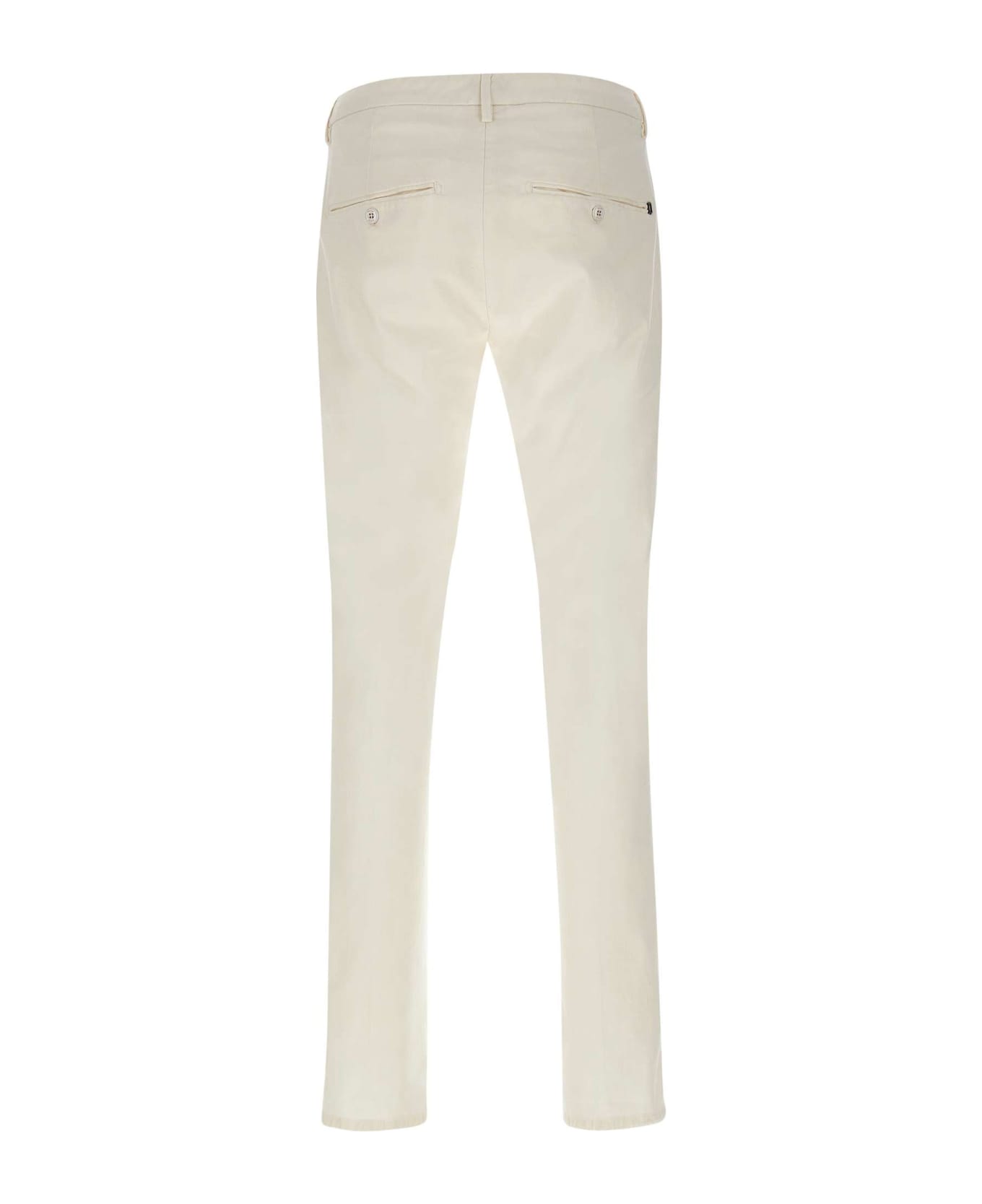 Dondup 'gaubert' Cotton Pants - WHITE