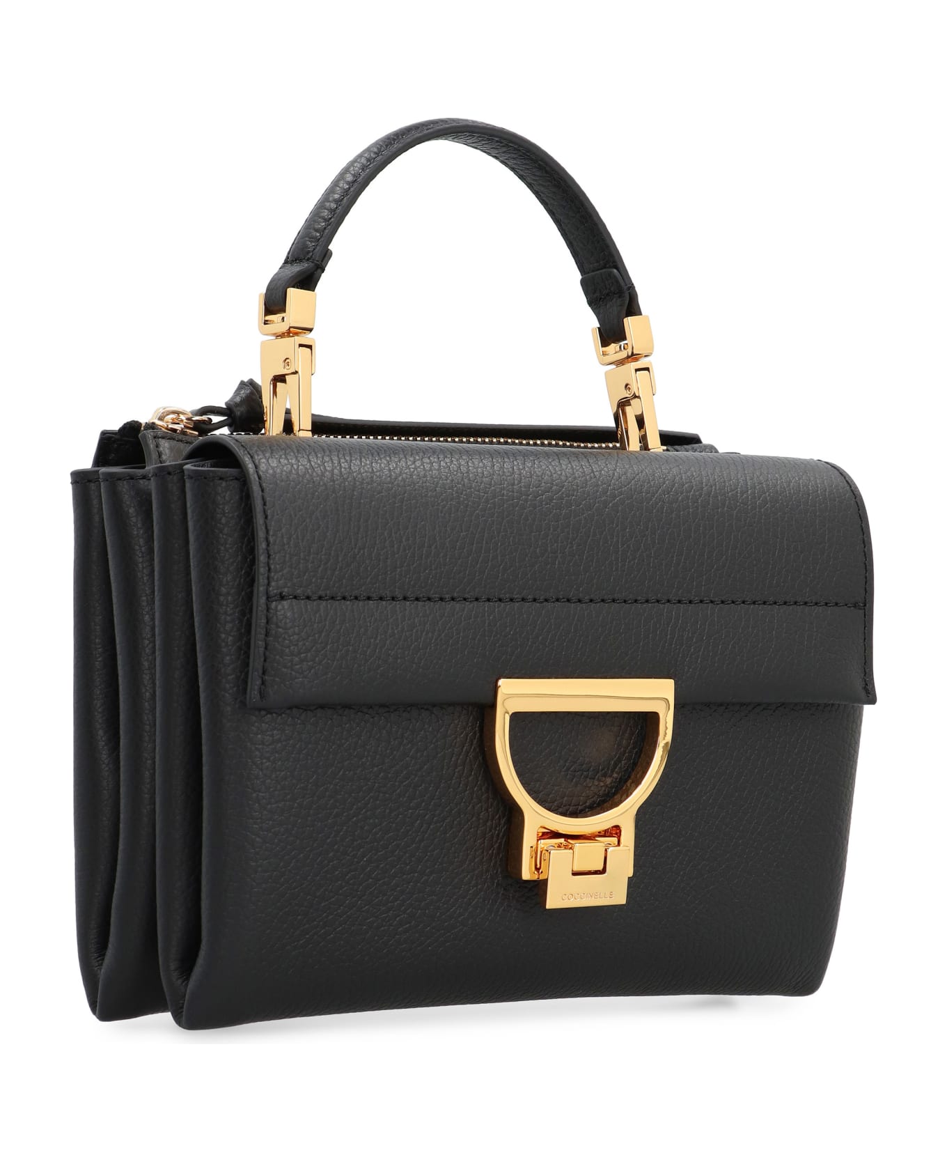 Coccinelle Arlettis Leather Handbag - black