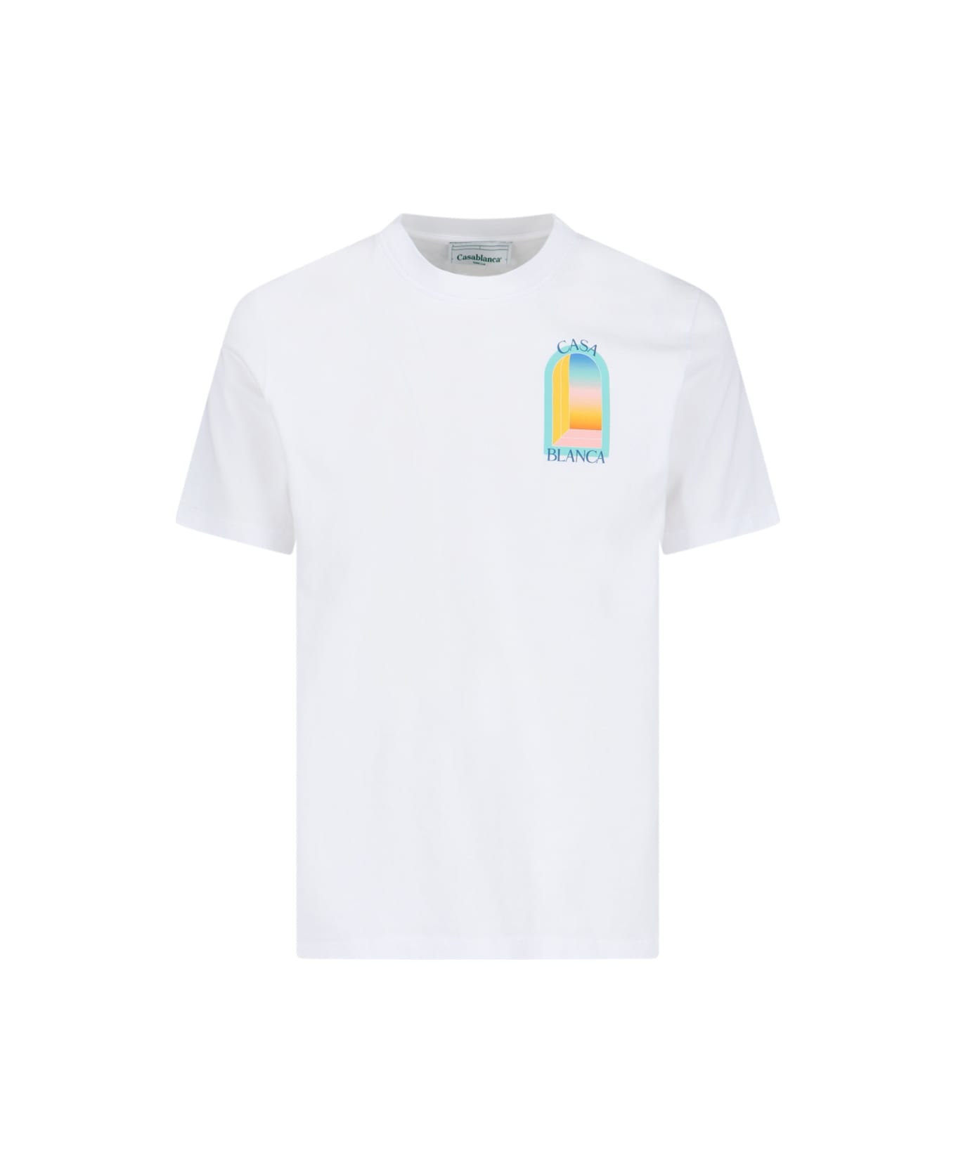 Casablanca 'l' Arc Coloré T-shirt - White