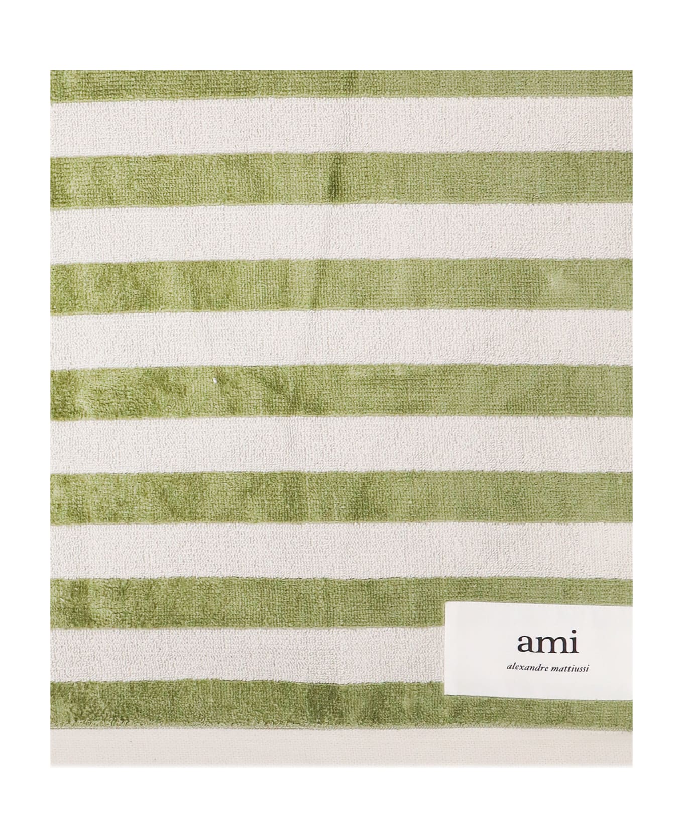 Ami Alexandre Mattiussi Beach Towel - Green タオル