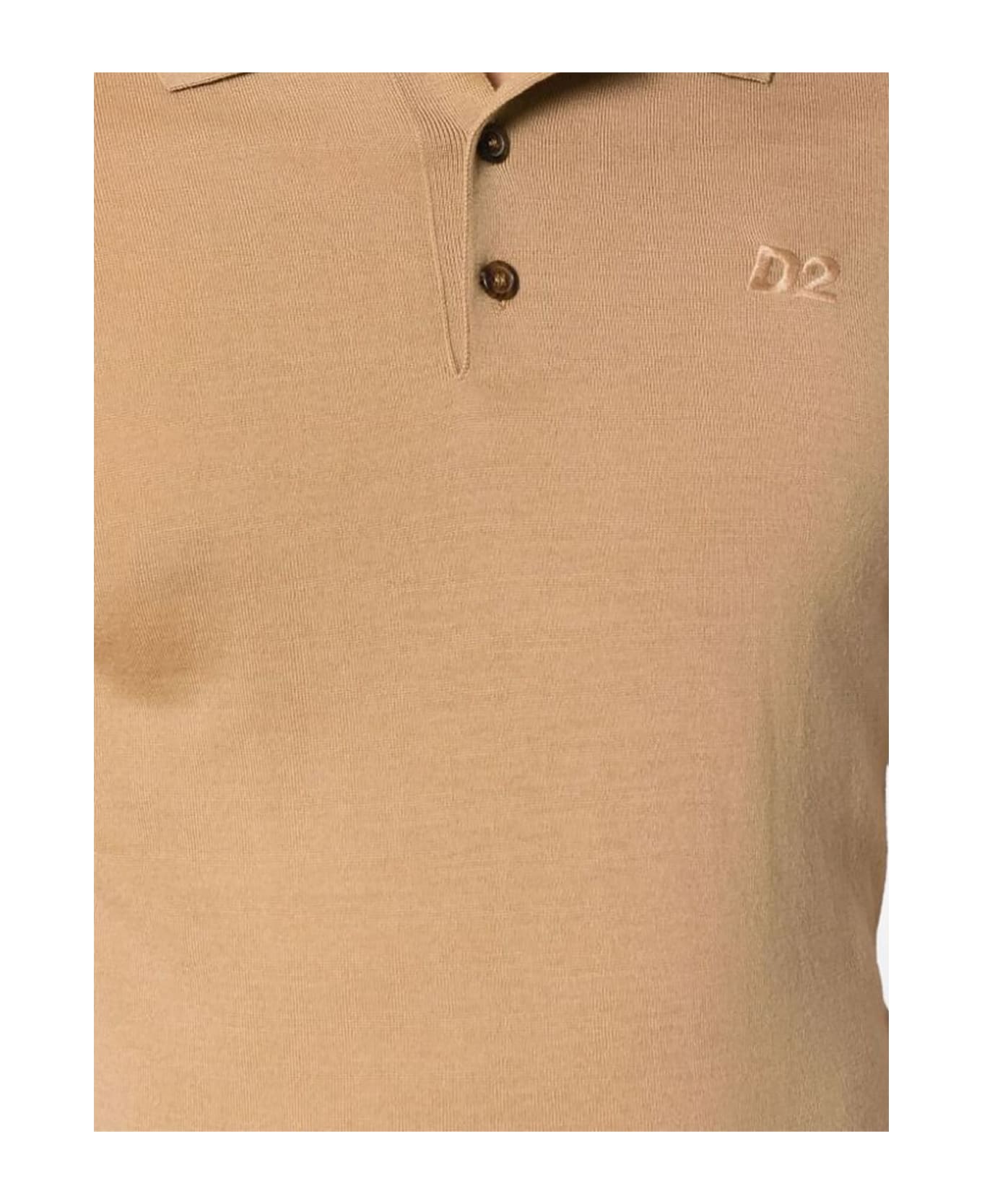 Dsquared2 T-shirts And Polos Beige - Beige
