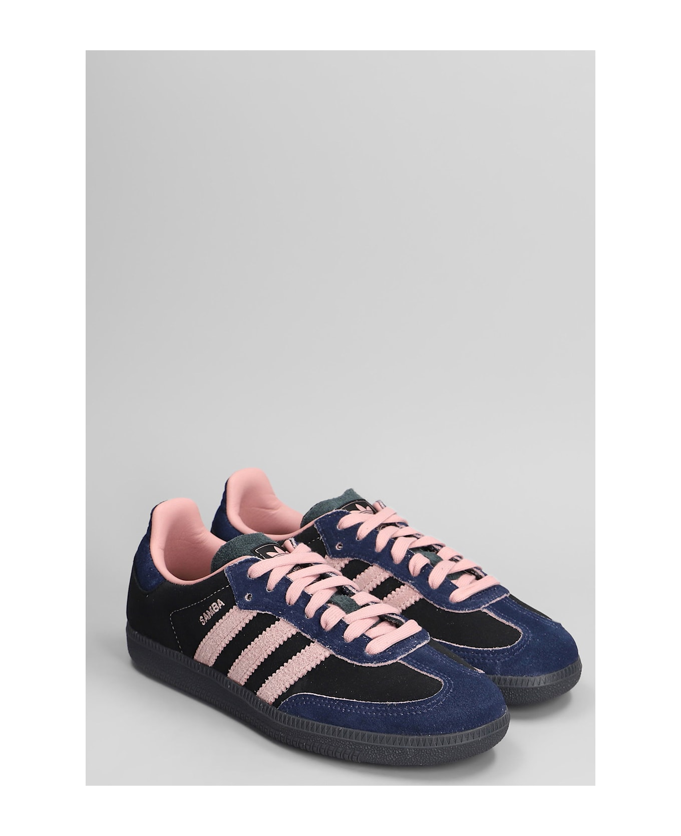 Adidas Samba Og Sneakers In Black Suede - black