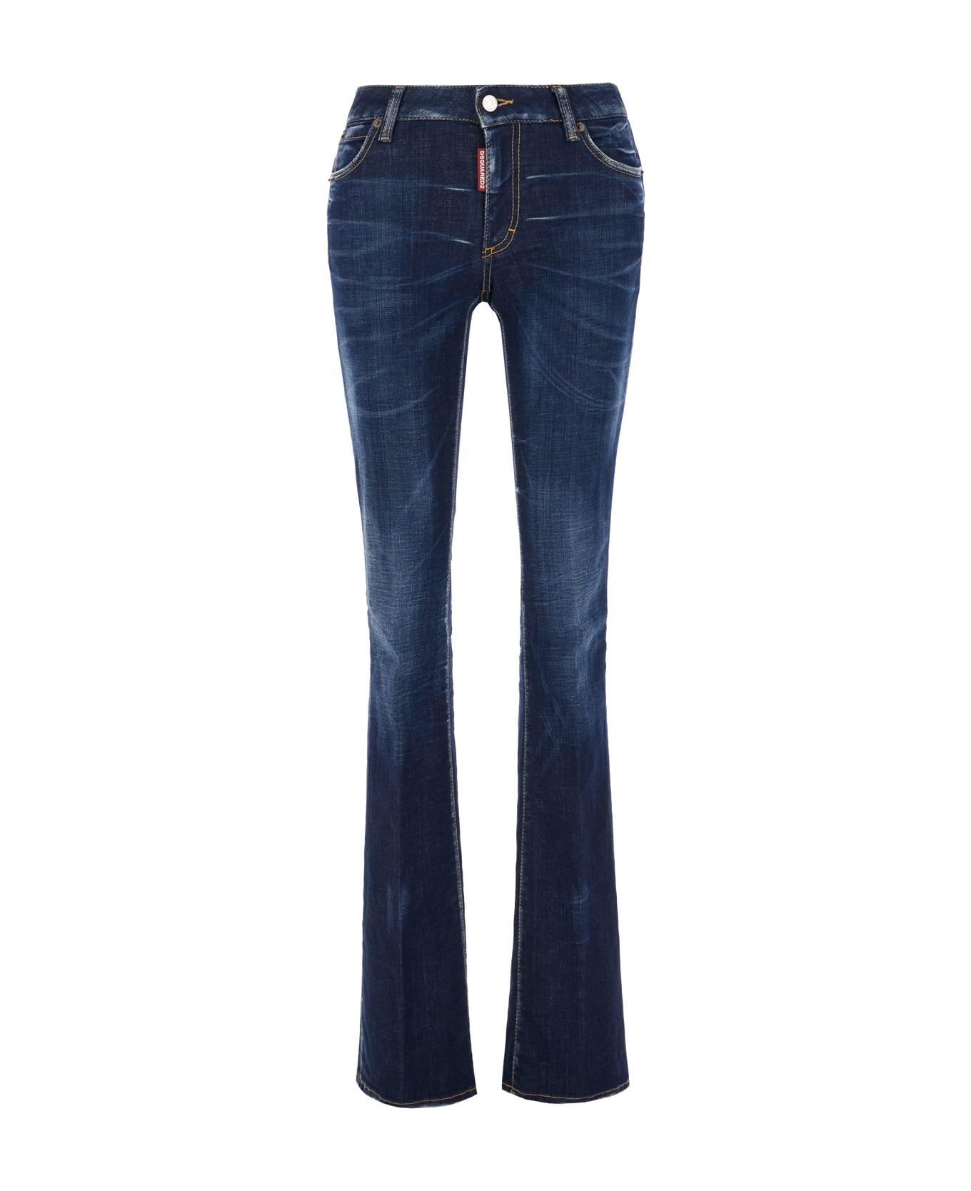 Dsquared2 Stretch Denim Jeans - Navy Blue