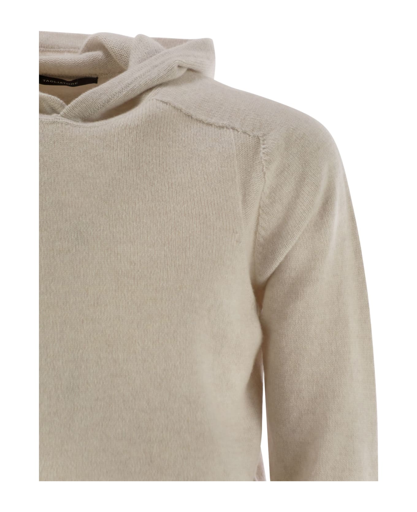 Tagliatore Virgin Wool Sweater With Hood | italist Tagliatore Virgin Wool Sweater With Hood | italist