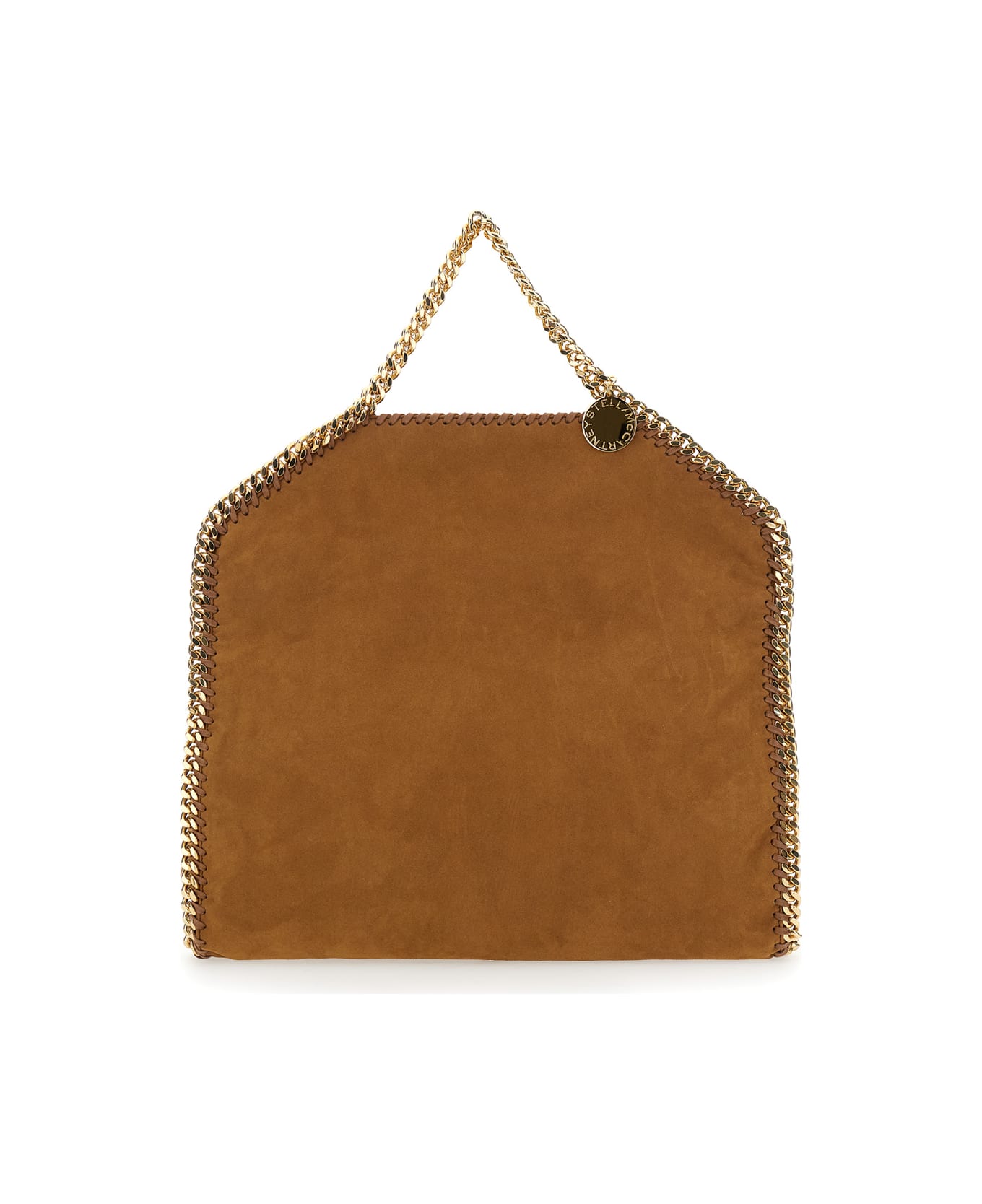 Stella McCartney 'falabella' Brown Handbag With Chain Strap In Eco Leather Woman - Brown