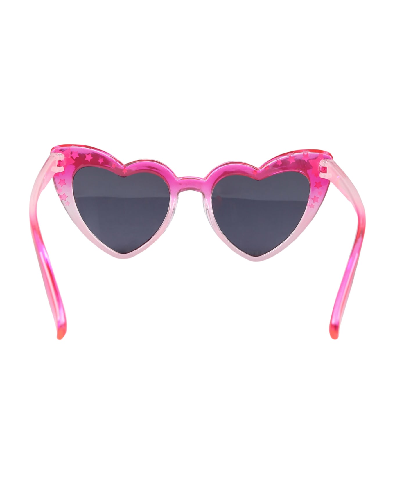 Billieblush Fuchsia Heart-shaped Sunglasses For Girl - Fuchsia