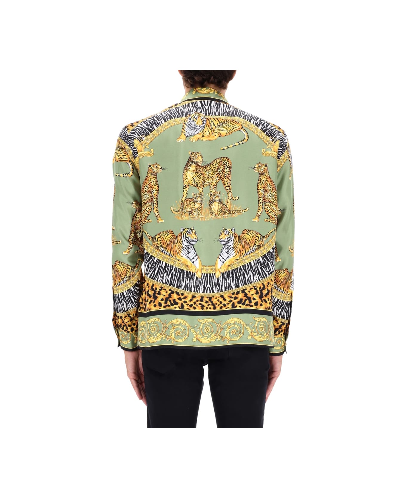 Versace "wild Cats" Shirt - MULTICOLOUR