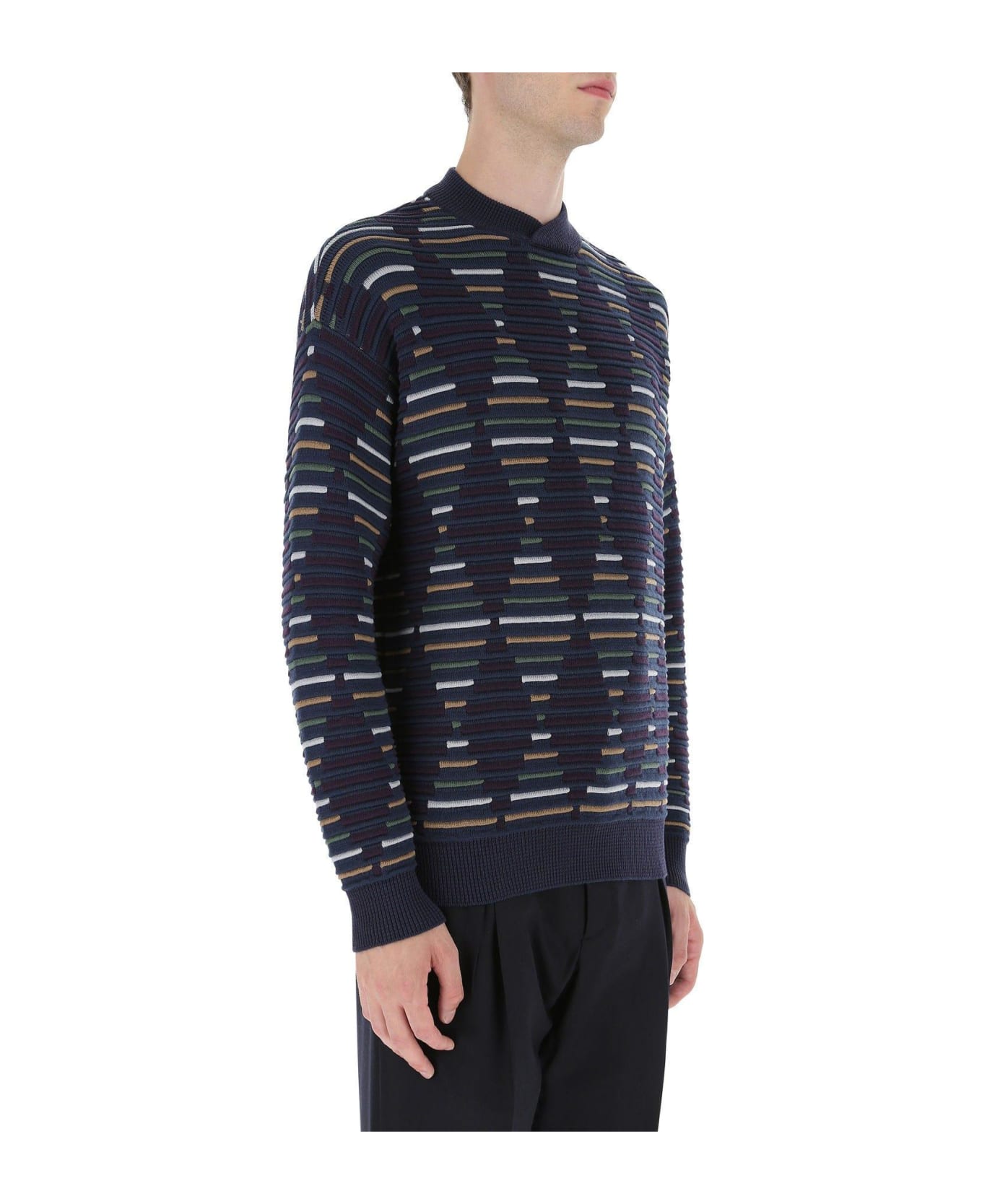 Giorgio Armani Embroidered Wool Sweater | italist