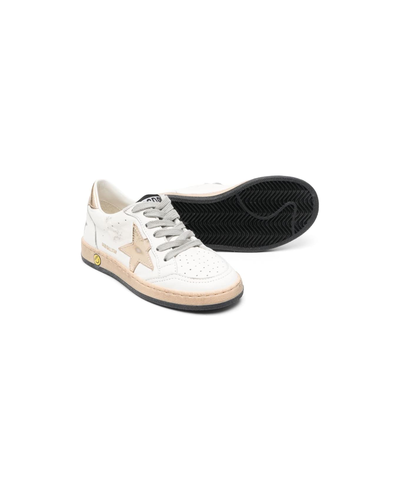 Golden Goose Kids Sneakers - White