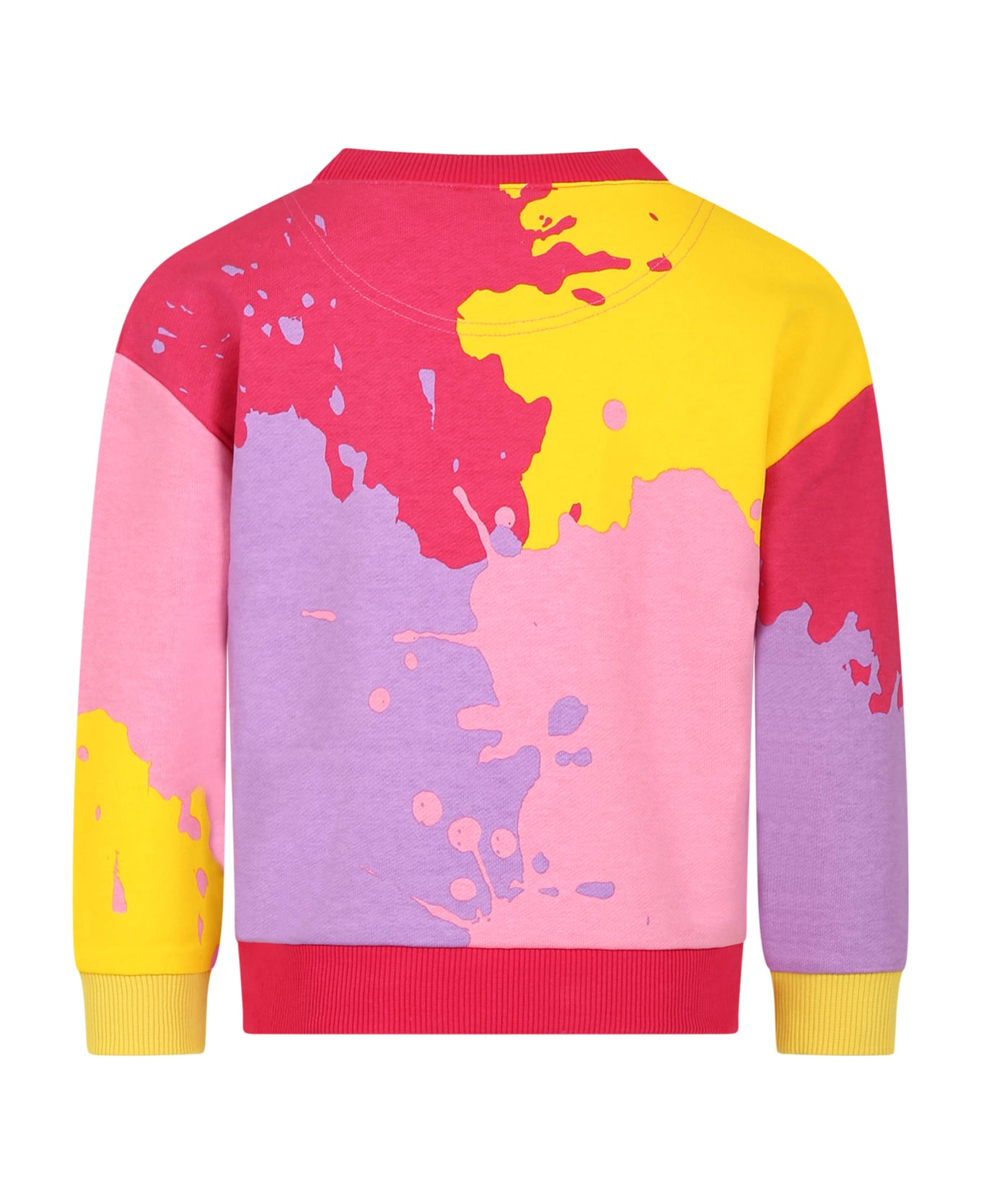 Little Marc Jacobs Multicolor Sweatshirt For Girl With Logo - Multico