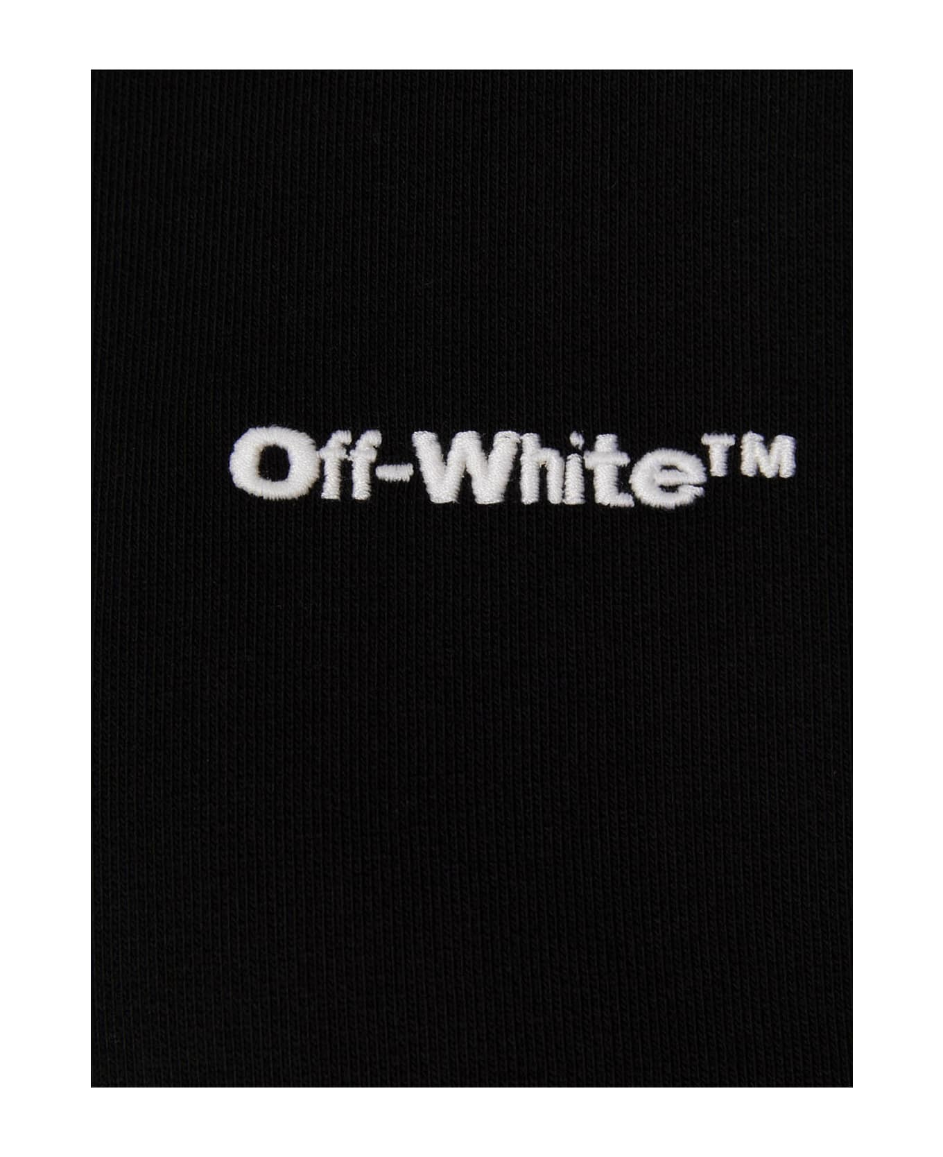 Off-White 'arrow' Hoodie - White/Black