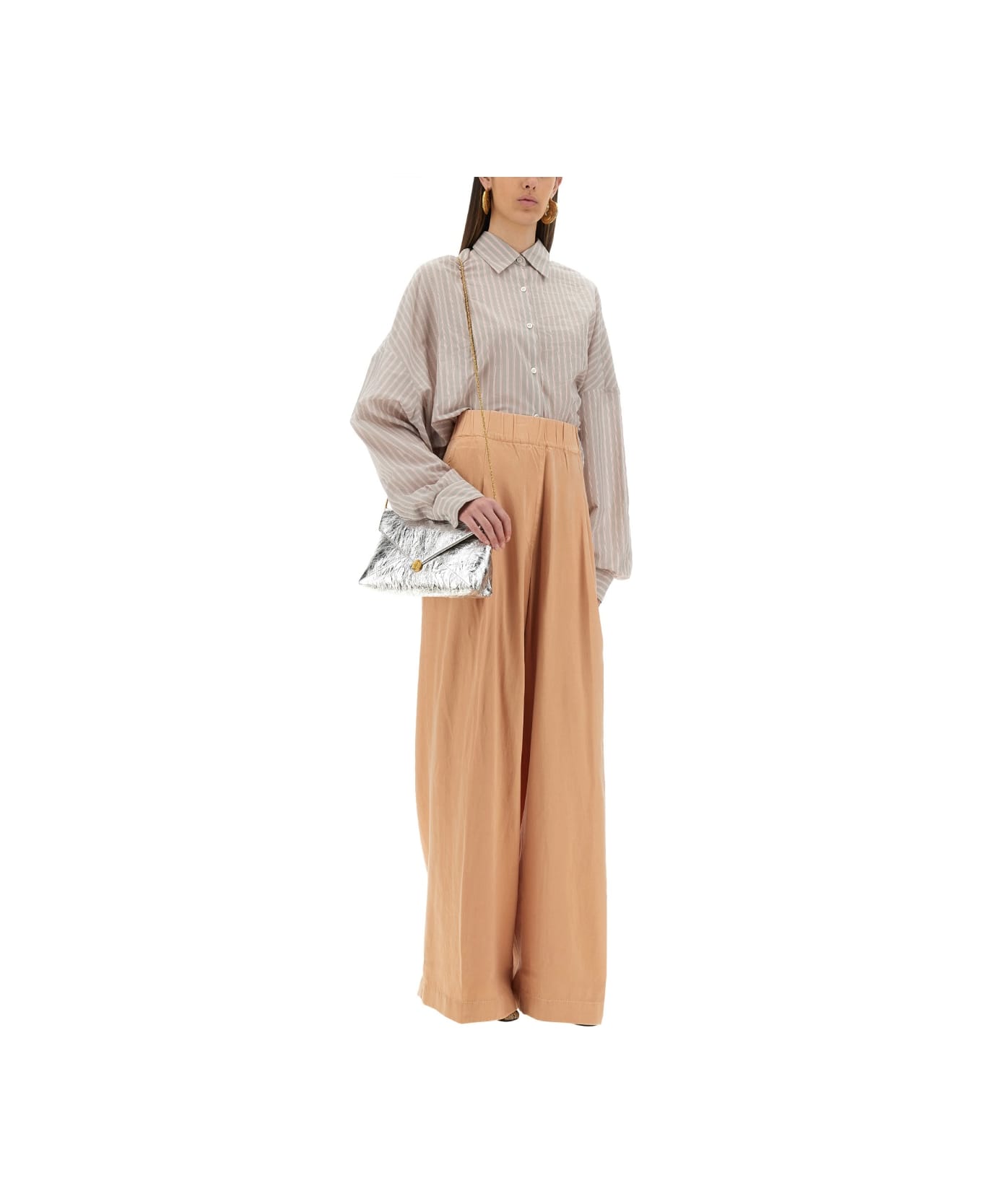 Dries Van Noten Wide-leg Pants - PINK
