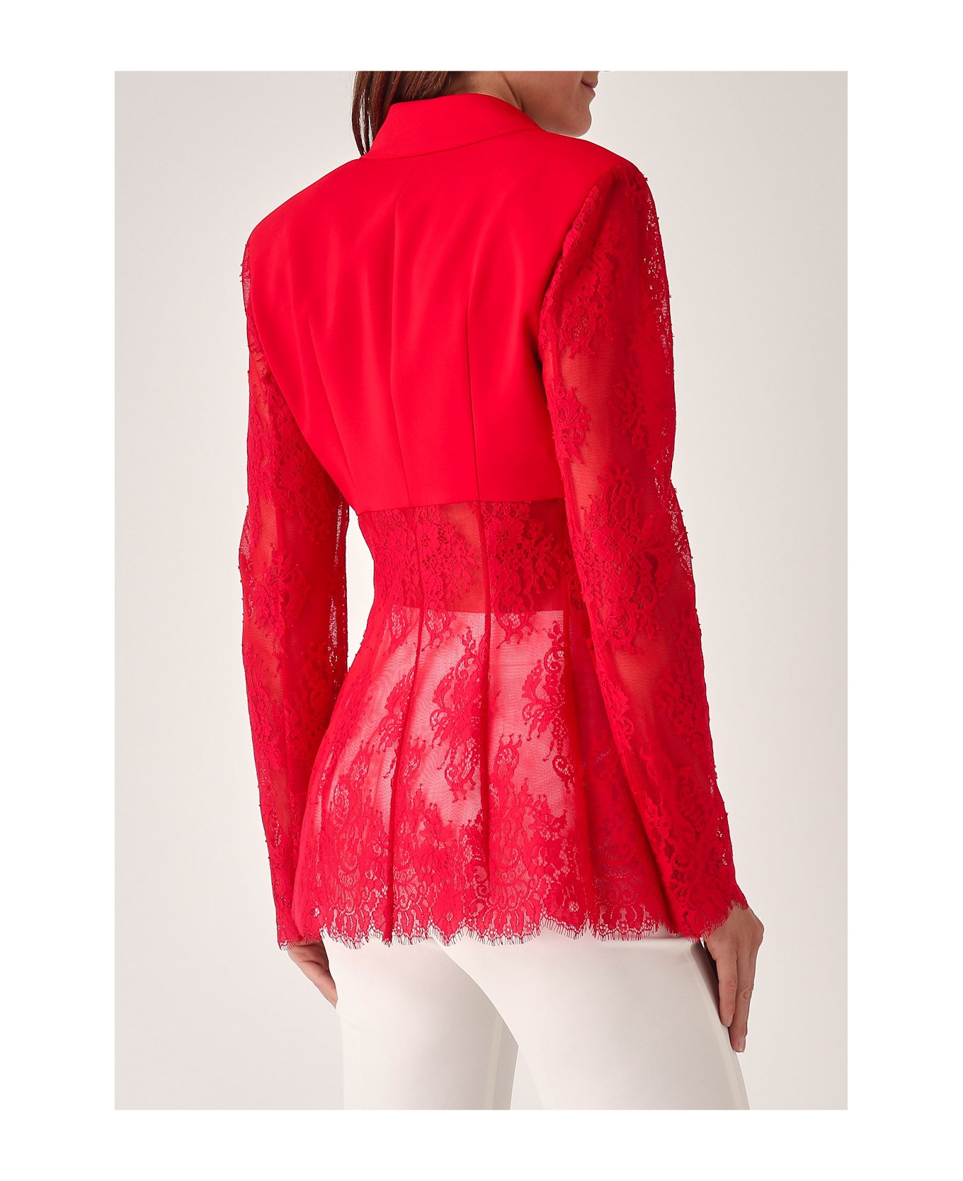 Pinko Gruccione Giacca Cady Tecnico Blazer - ROSSO