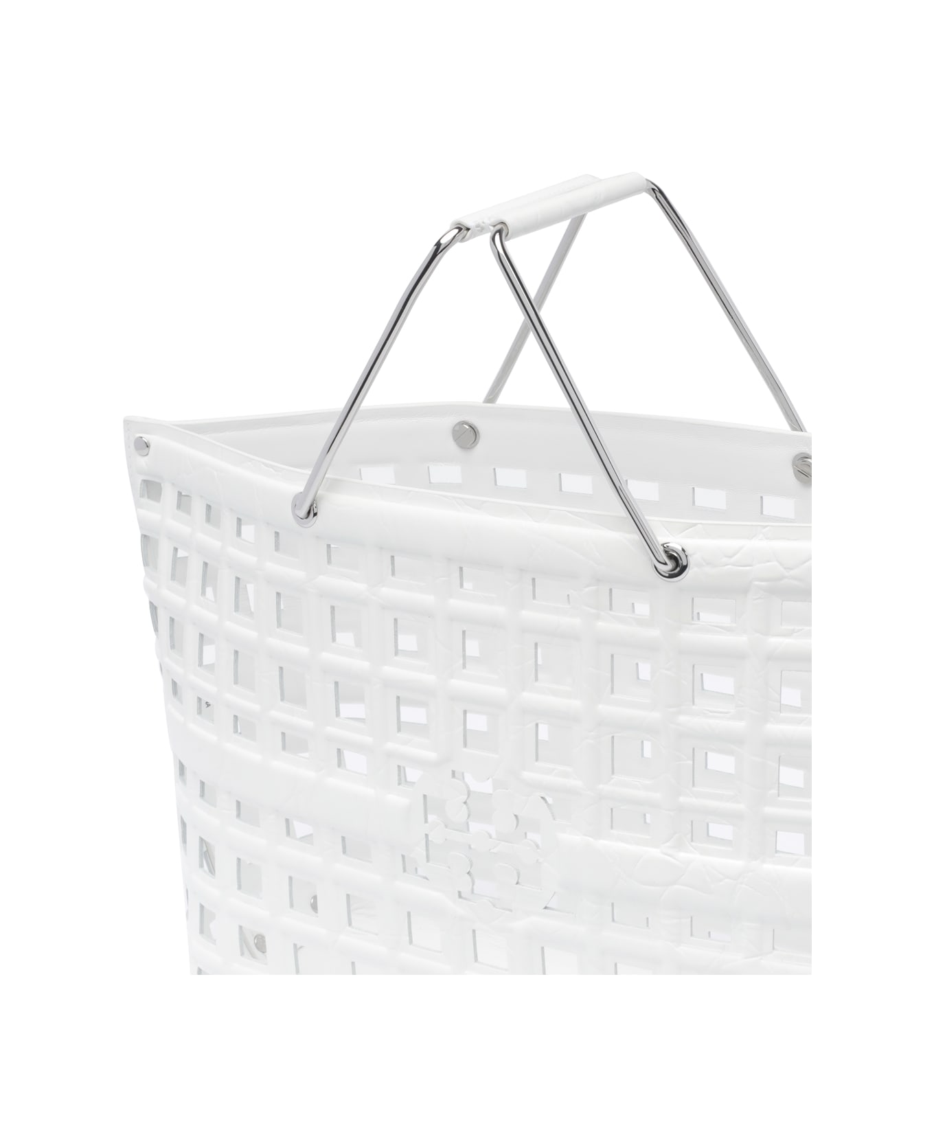 Tory Burch Ella Shopping Bag - White
