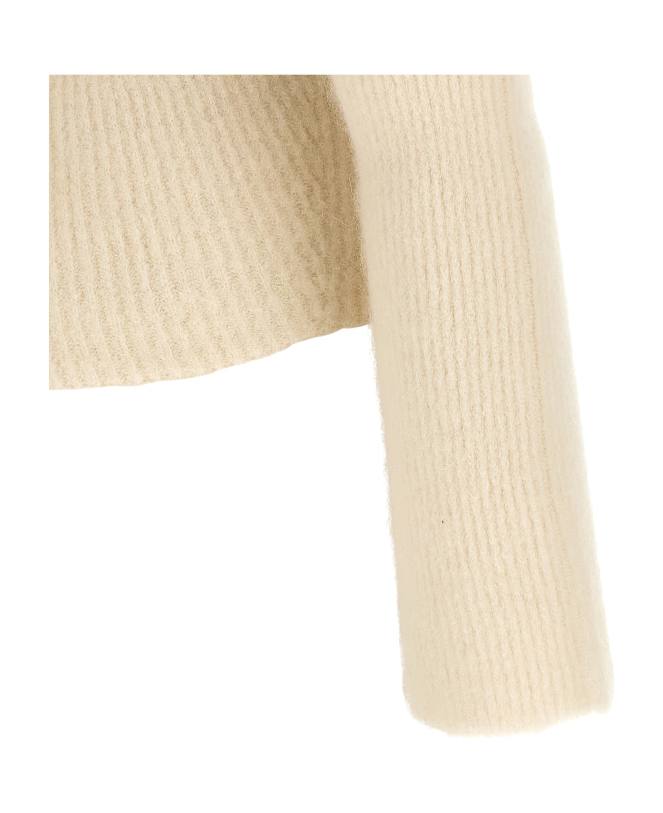 Rick Owens 
ls Cowl
 Sweater - White