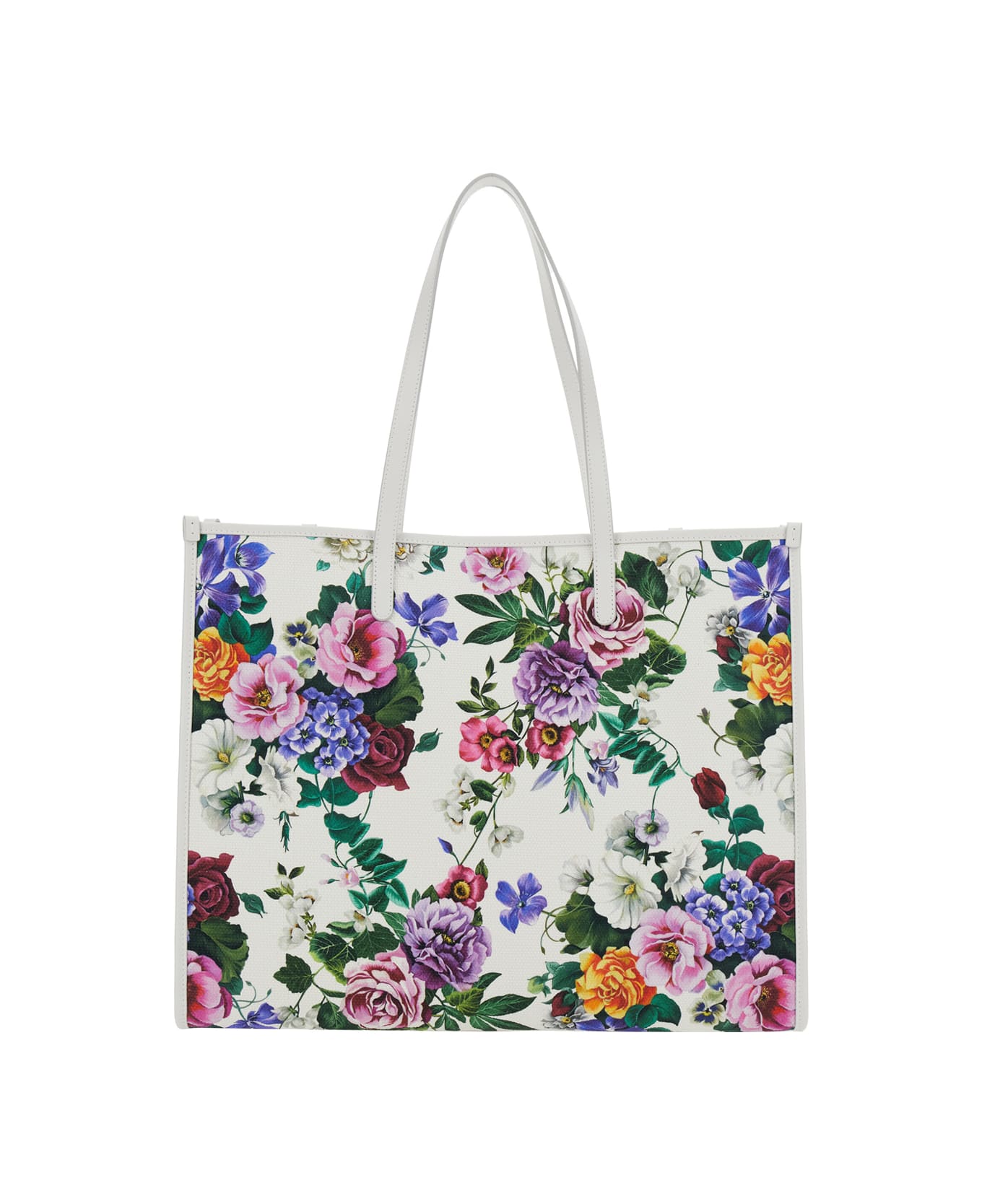 Dolce 
Gabbana Floral Print Tote Bag - MIX FIORI CRETONNE