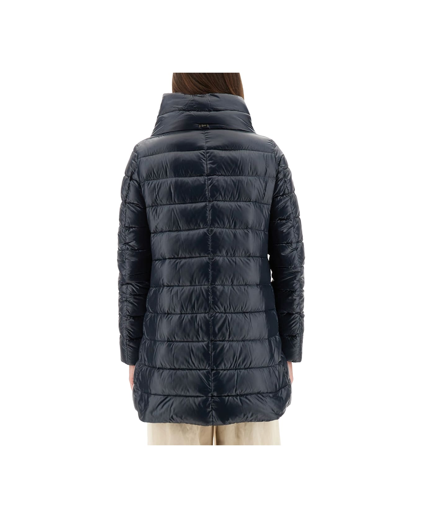 Herno Down Jacket "a-shape Amelia" - BLUE