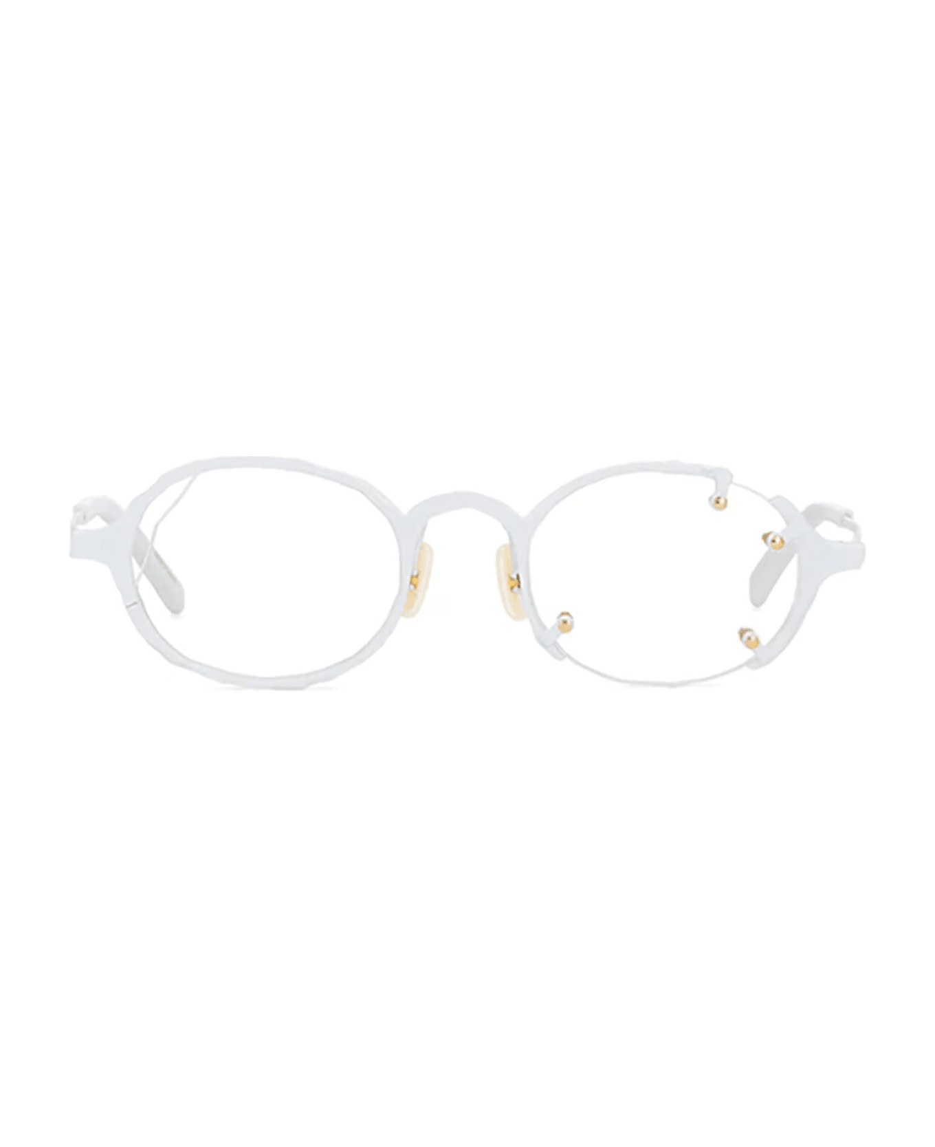 Masahiro Maruyama MM/0062 NO.2 Eyewear - White アイウェア