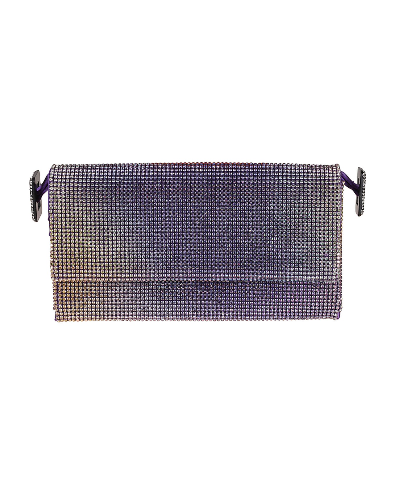 Benedetta Bruzziches Embellished All-over Flap Shoulder Bag - The living daylight クラッチバッグ