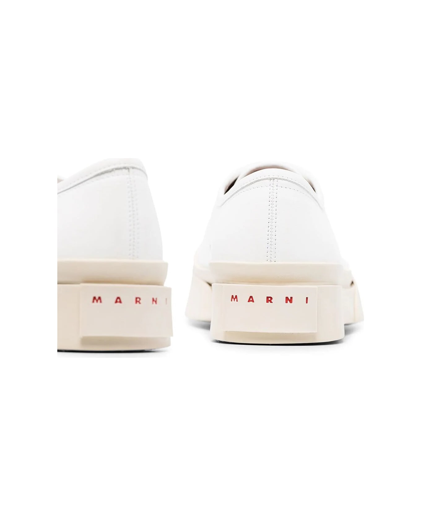 Marni Laced Up Shoes - Lily White