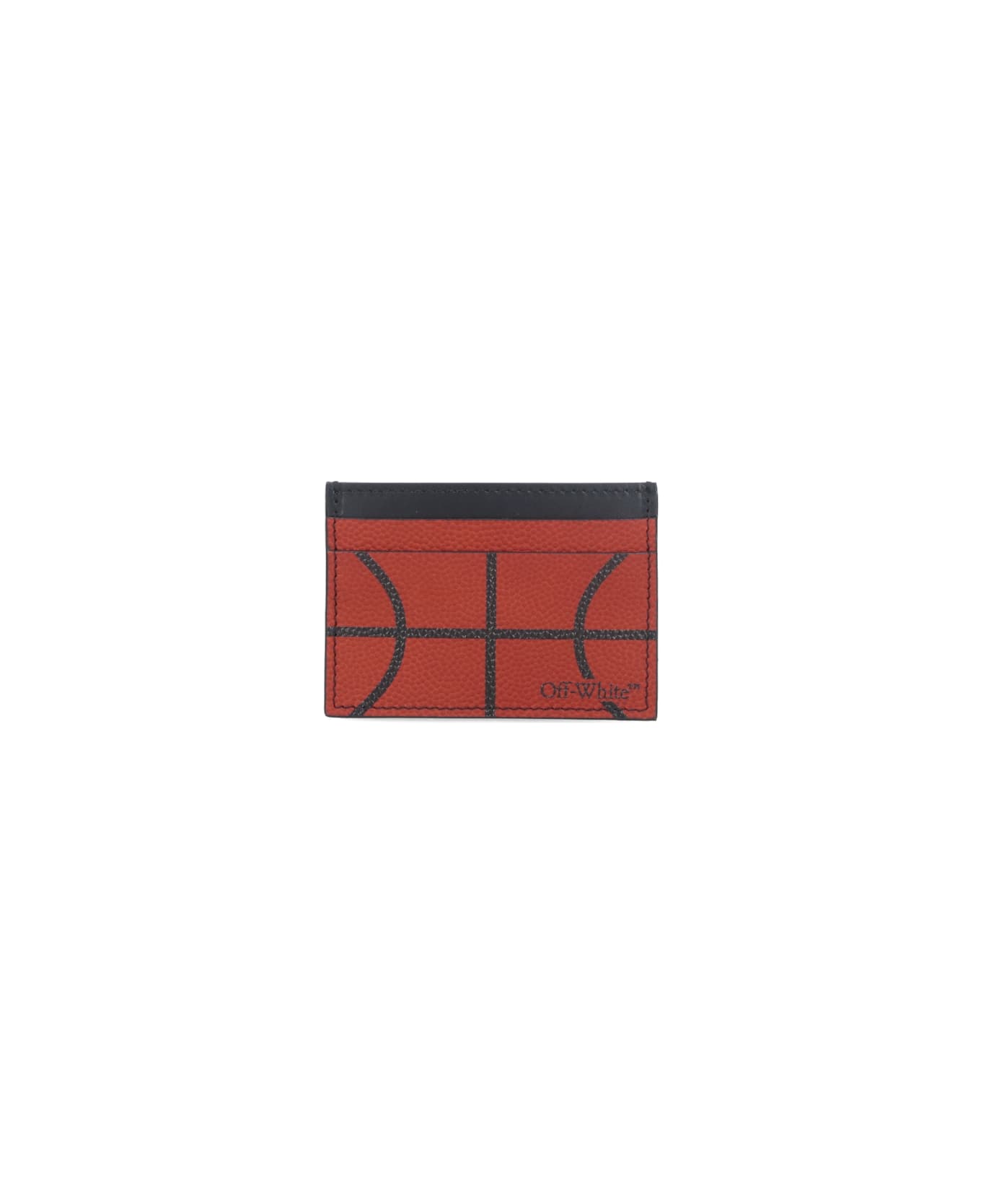 Off-White 'basketball' Card Holder - Orange