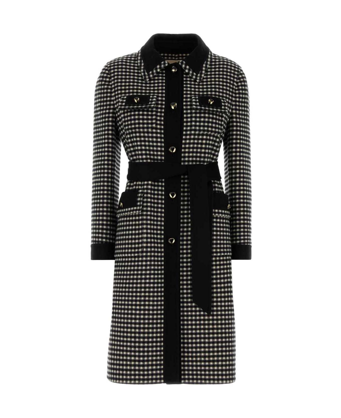 Valentino Garavani Embroidered Wool Coat - AVORIONERO
