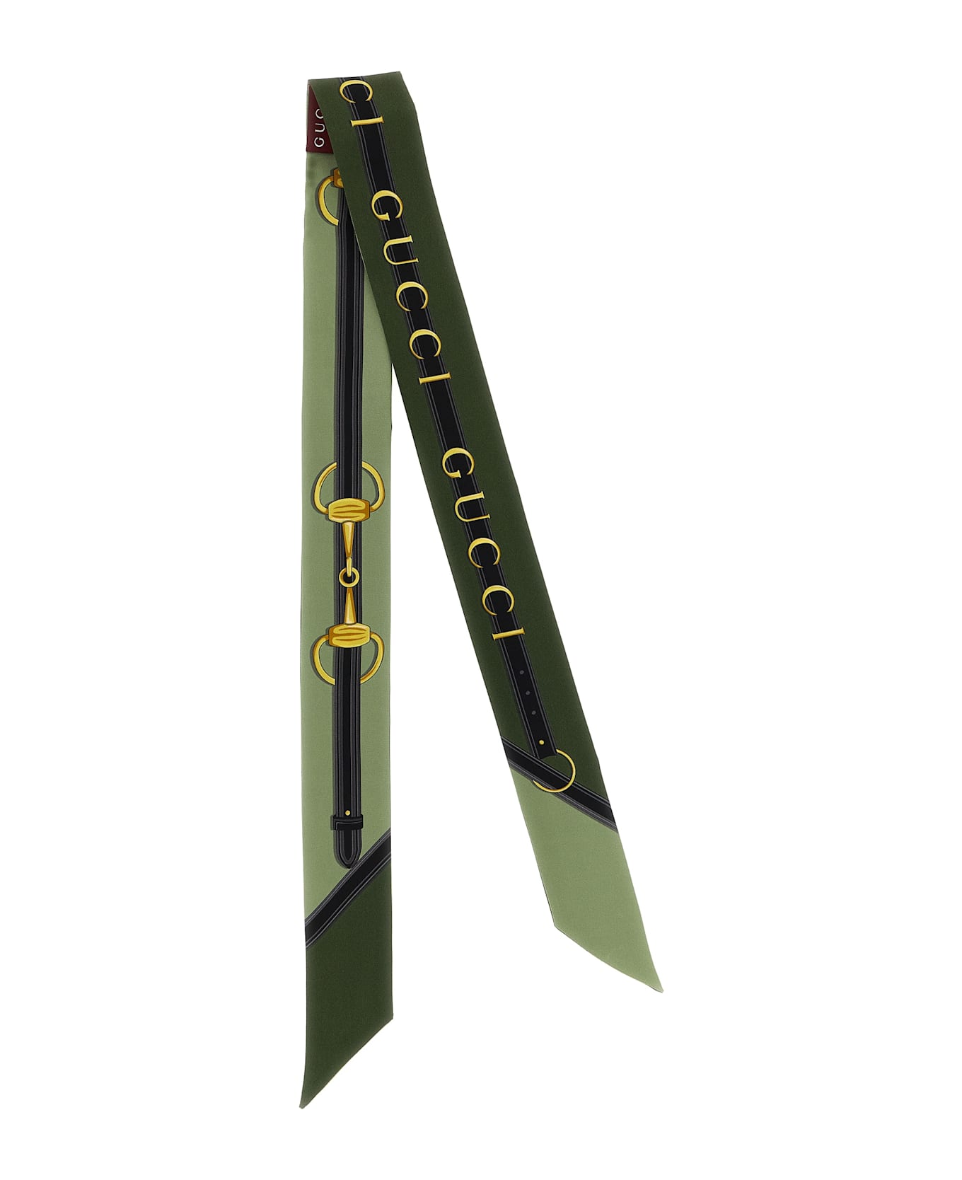 Gucci Silk Bandeau - GREEN