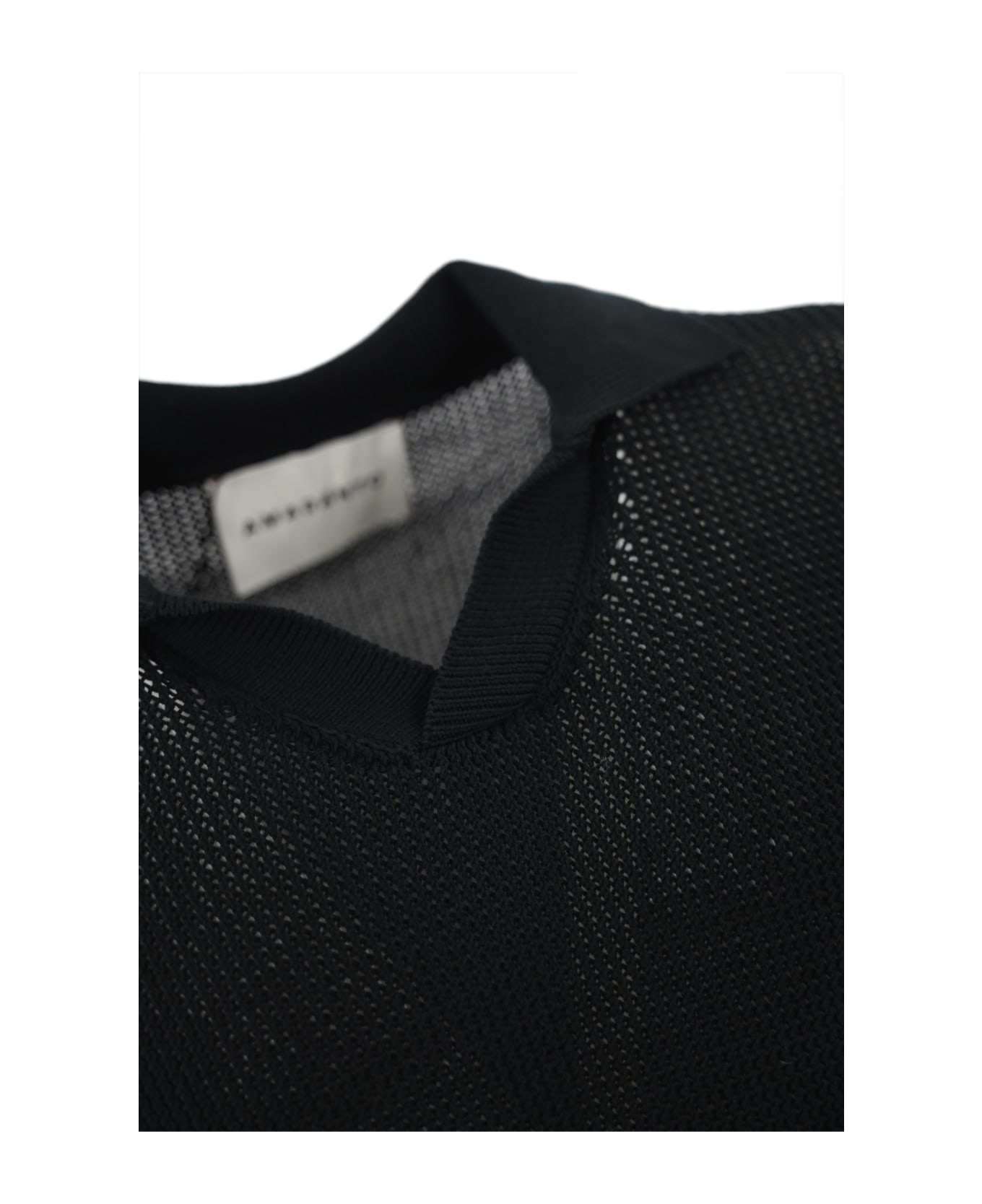 Amaranto Polo Style Shirt - Nero