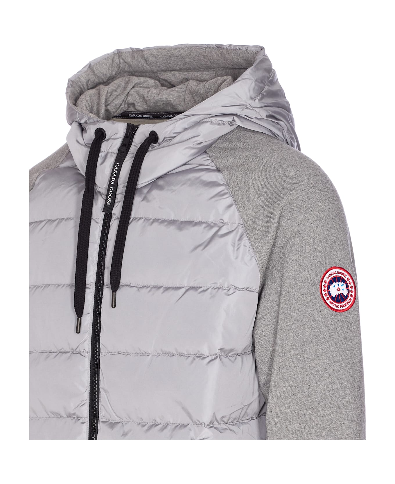 Canada Goose Hybridge Huron Zipped Hoodie - Grey