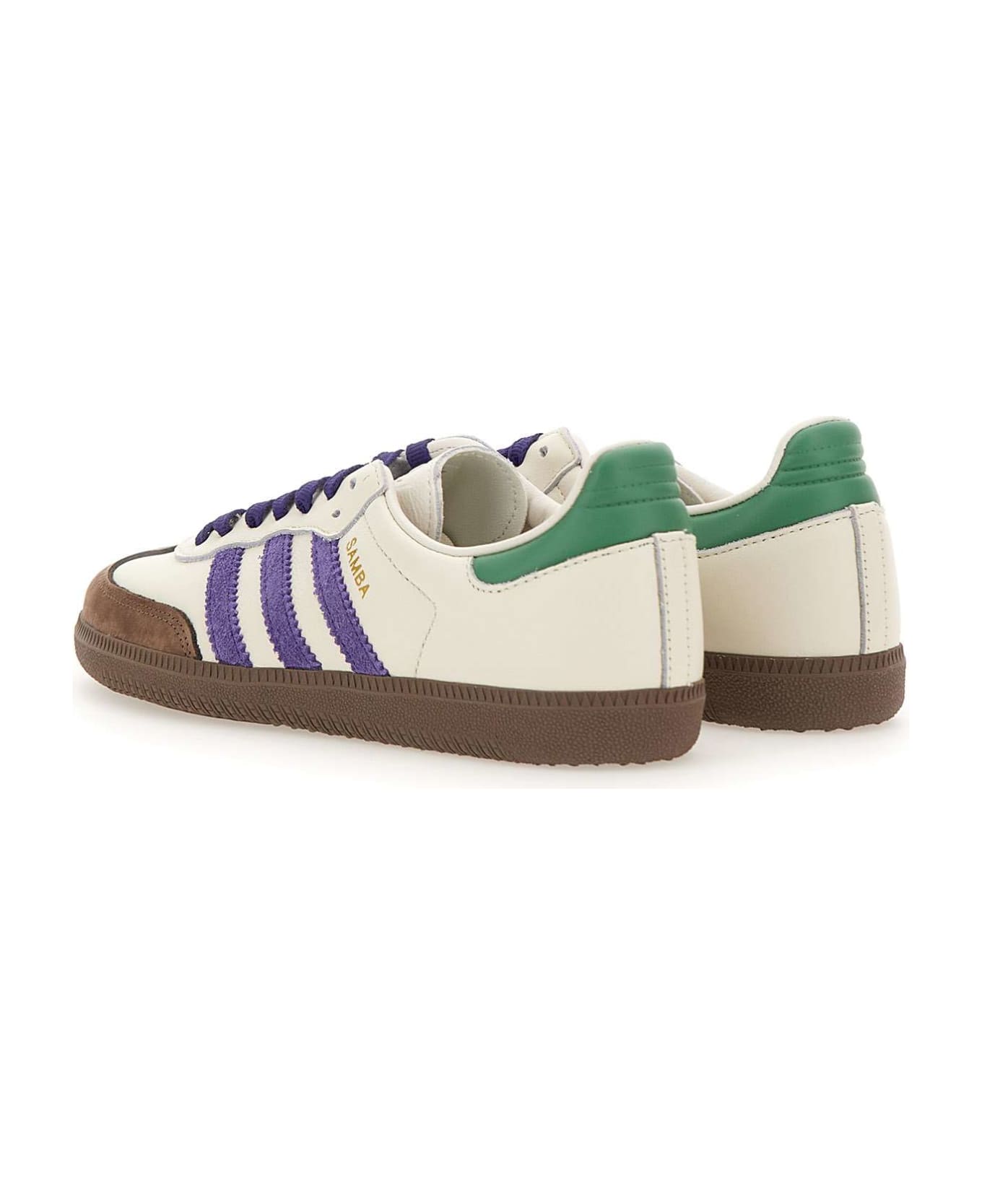 Adidas "samba Og" Leather Sneakers - WHITE