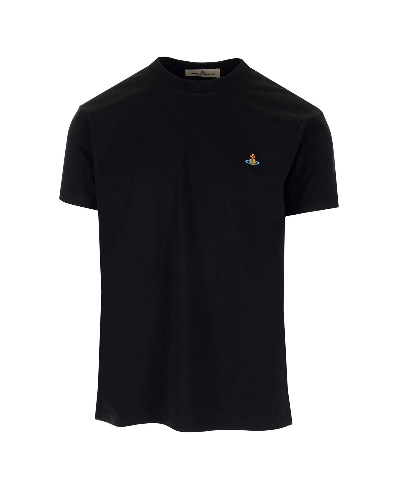 Vivienne Westwood Black 'orbital' T-shirt - BLACK
