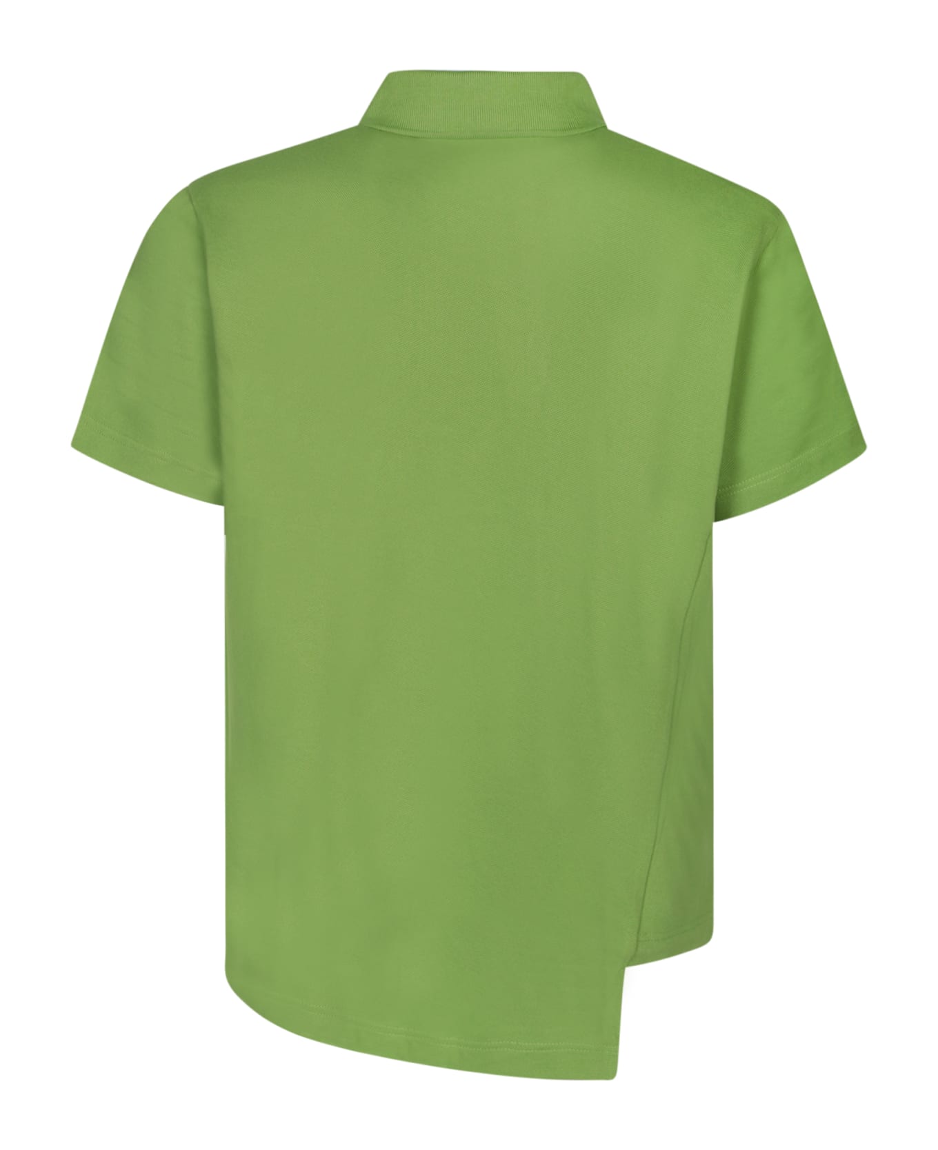 Comme des Garçons Shirt Boss Asymmetric Green Polo Shirt - Green
