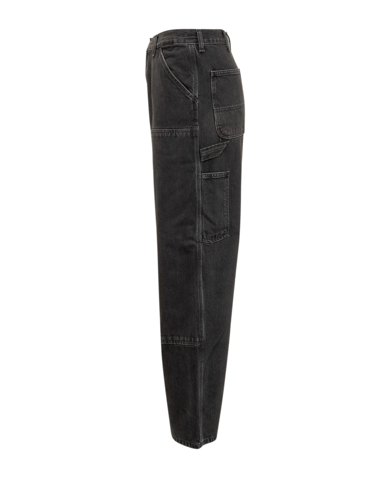Carhartt WIP Wide Leg Jeans - Black