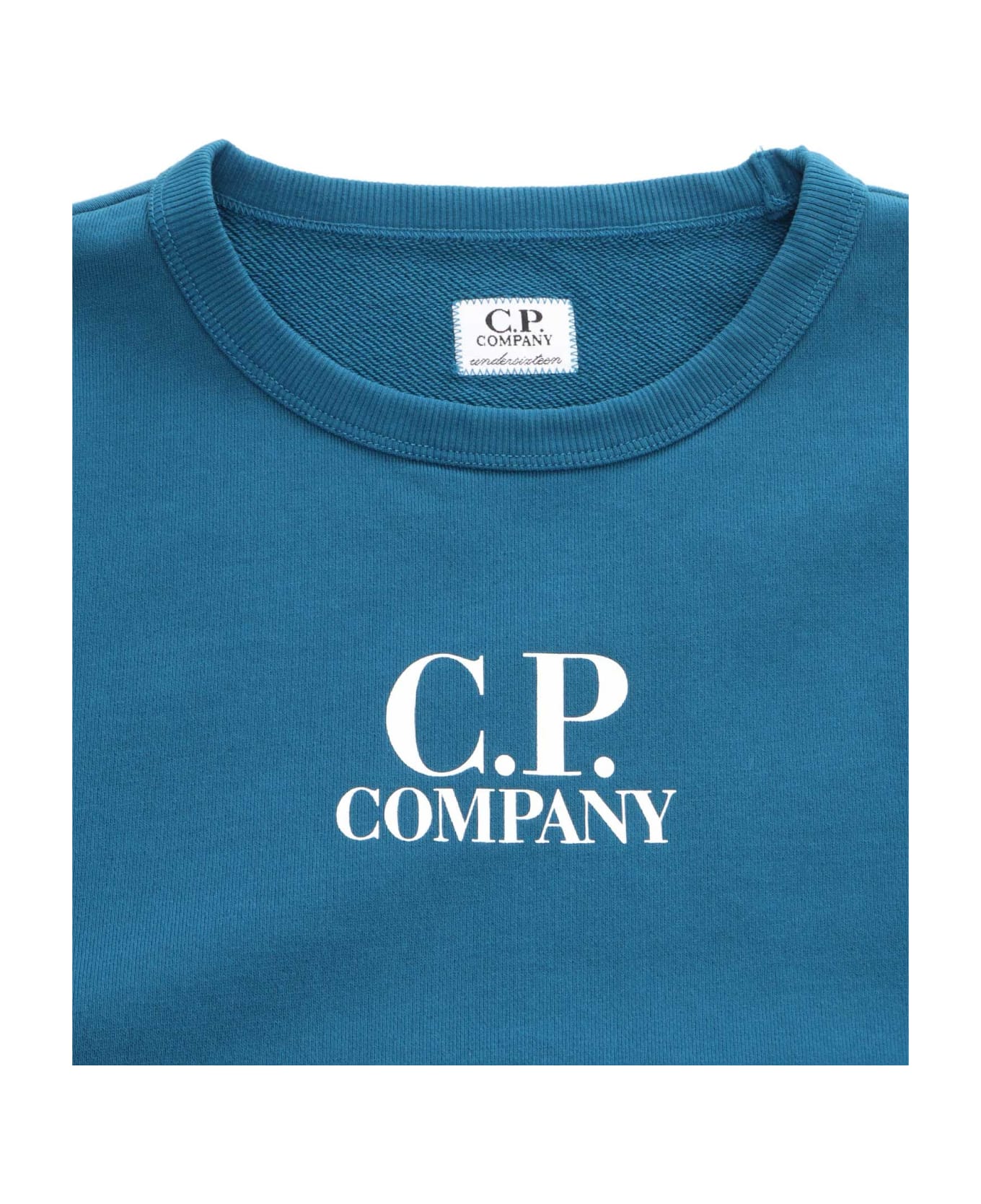 C.P. Company Undersixteen Blue Sweatshirt - BLUE ニットウェア＆スウェットシャツ